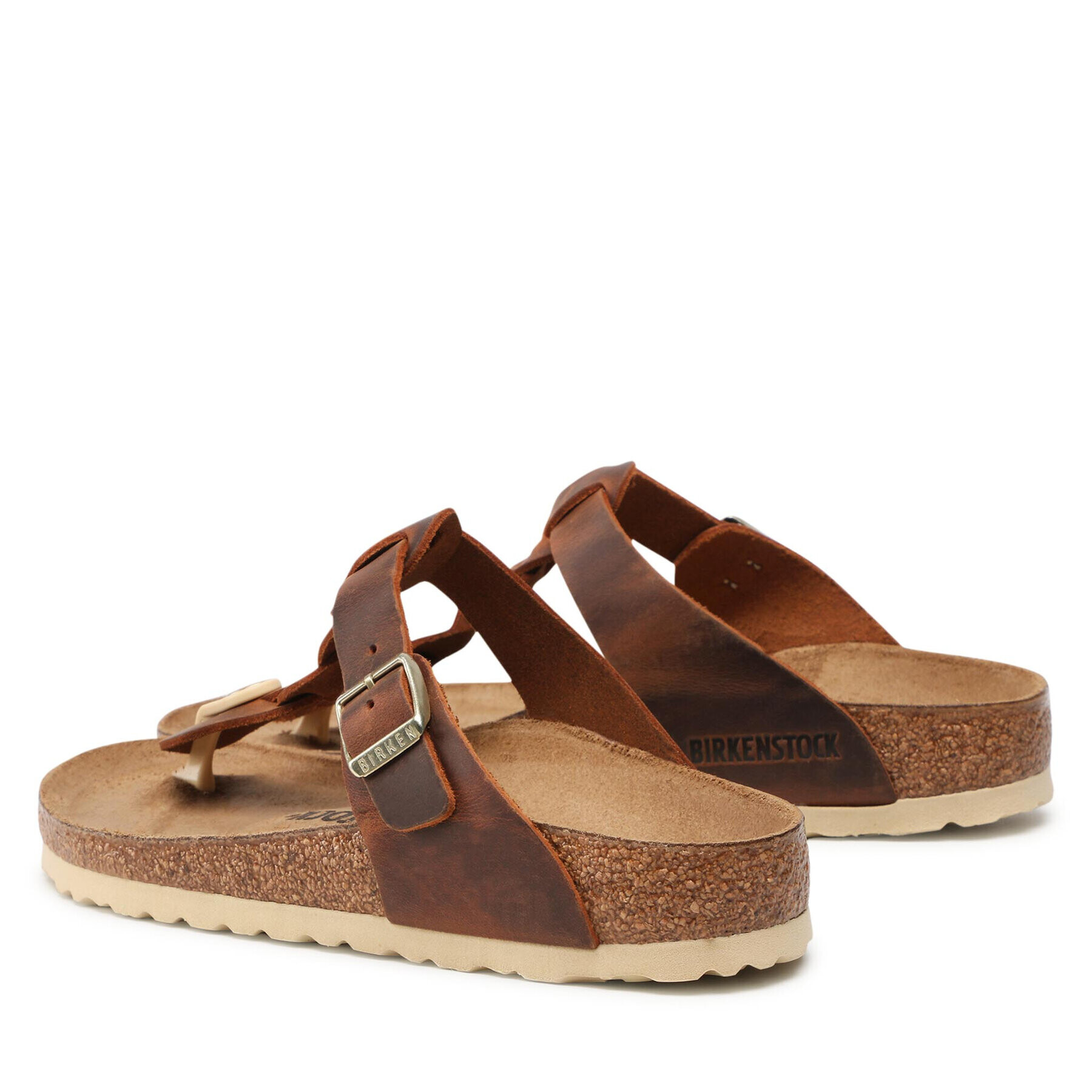 Birkenstock Japonke Gizeh Braided 1021336 Rjava - Pepit.si