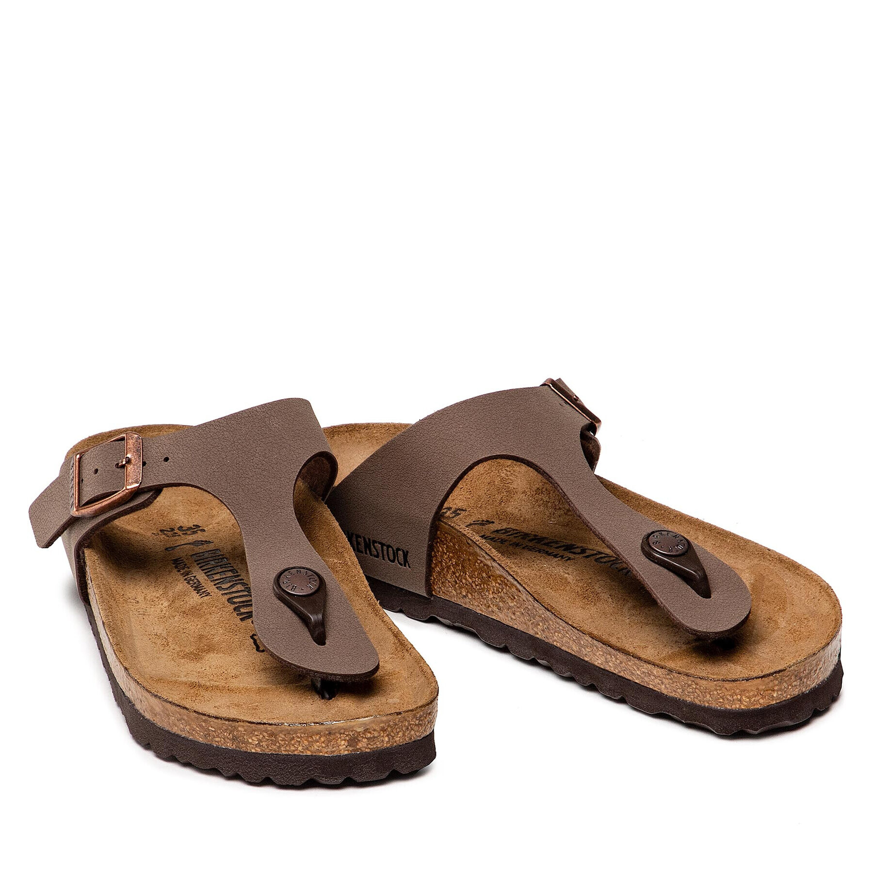 Birkenstock Japonke Gizeh Bs 0043753 Rjava - Pepit.si