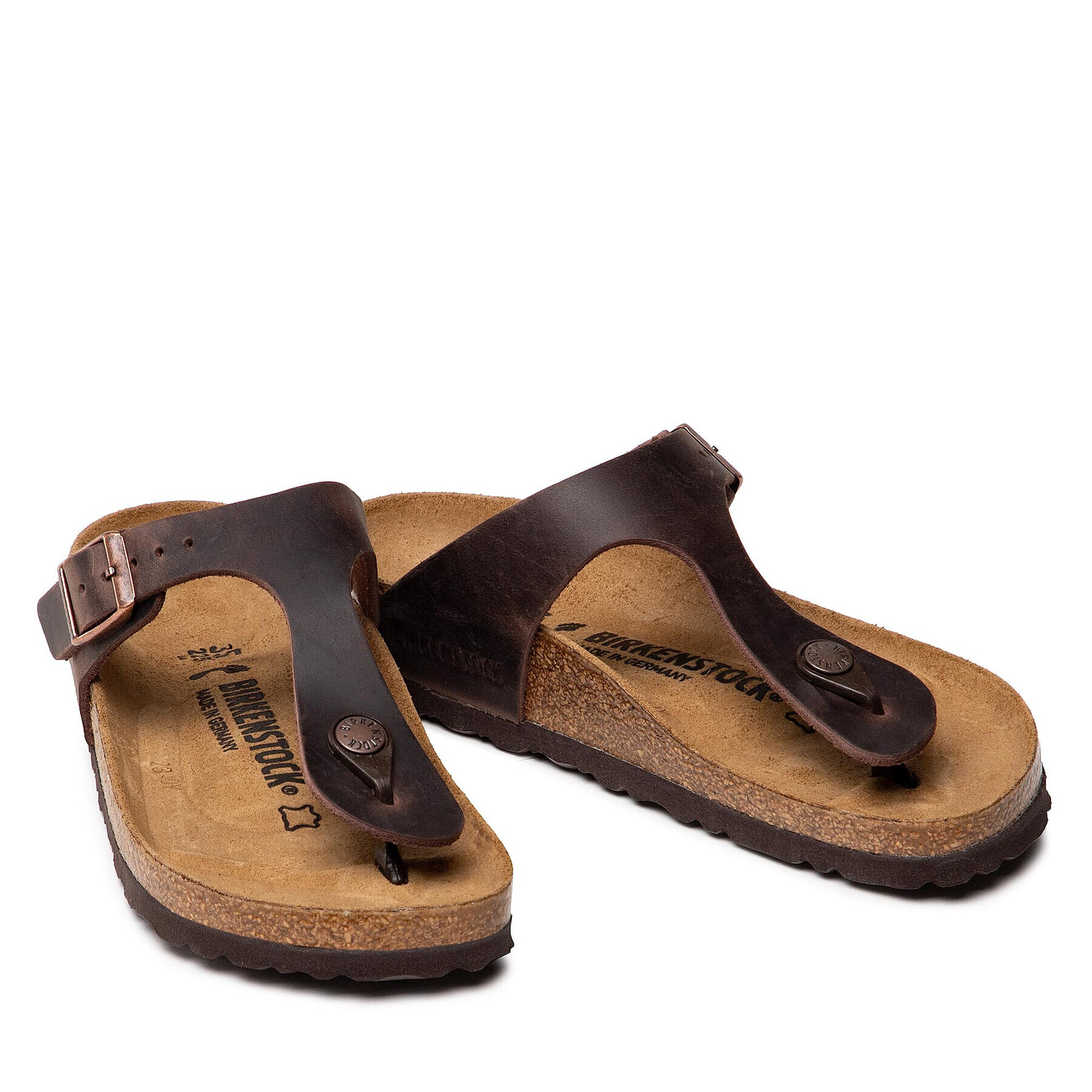 Birkenstock Japonke Gizeh Bs 0743833 Rjava - Pepit.si