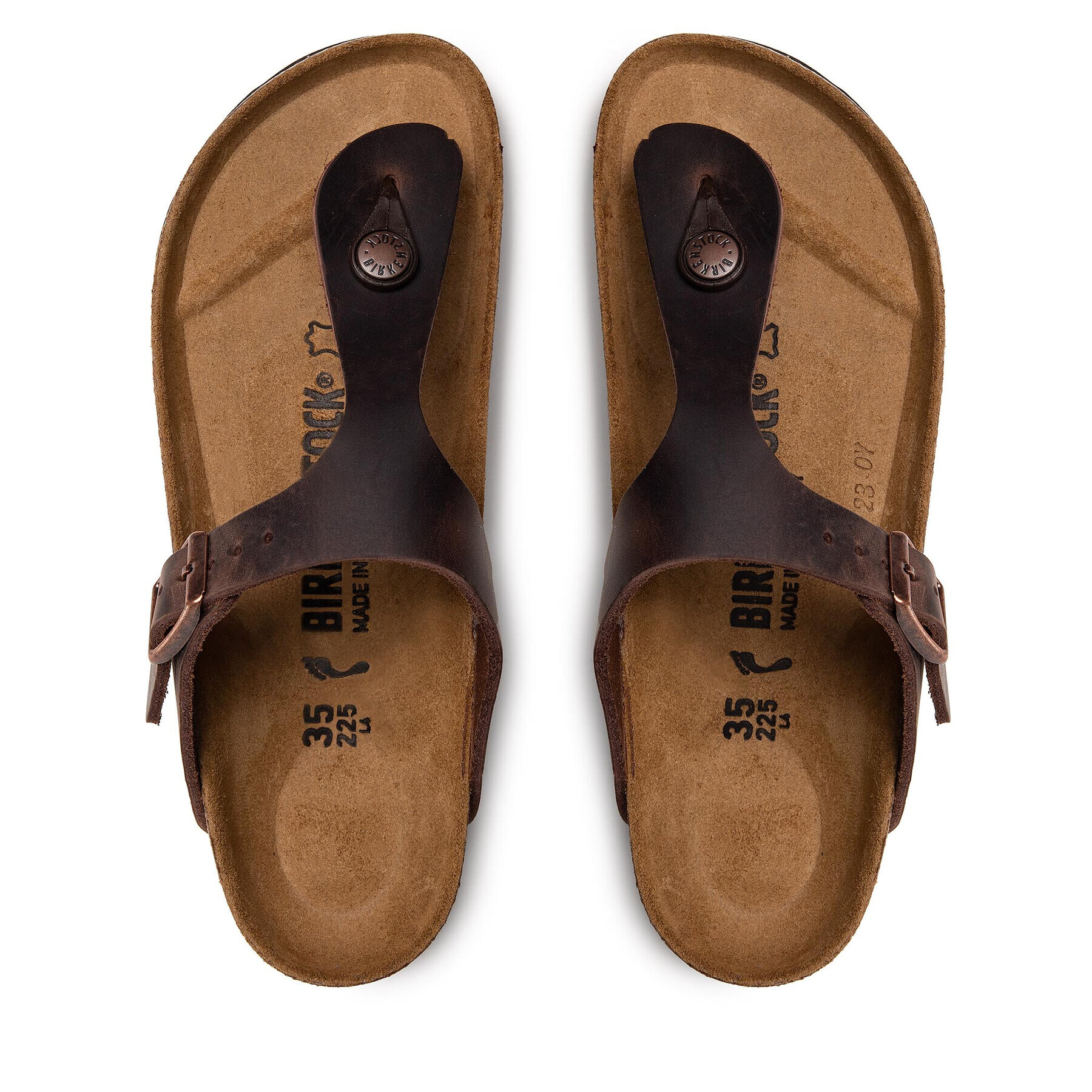 Birkenstock Japonke Gizeh Bs 0743833 Rjava - Pepit.si