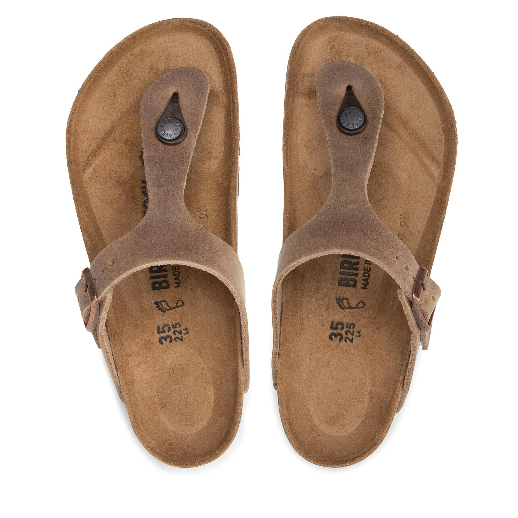 Birkenstock Japonke Gizeh Bs 0943811 Rjava - Pepit.si