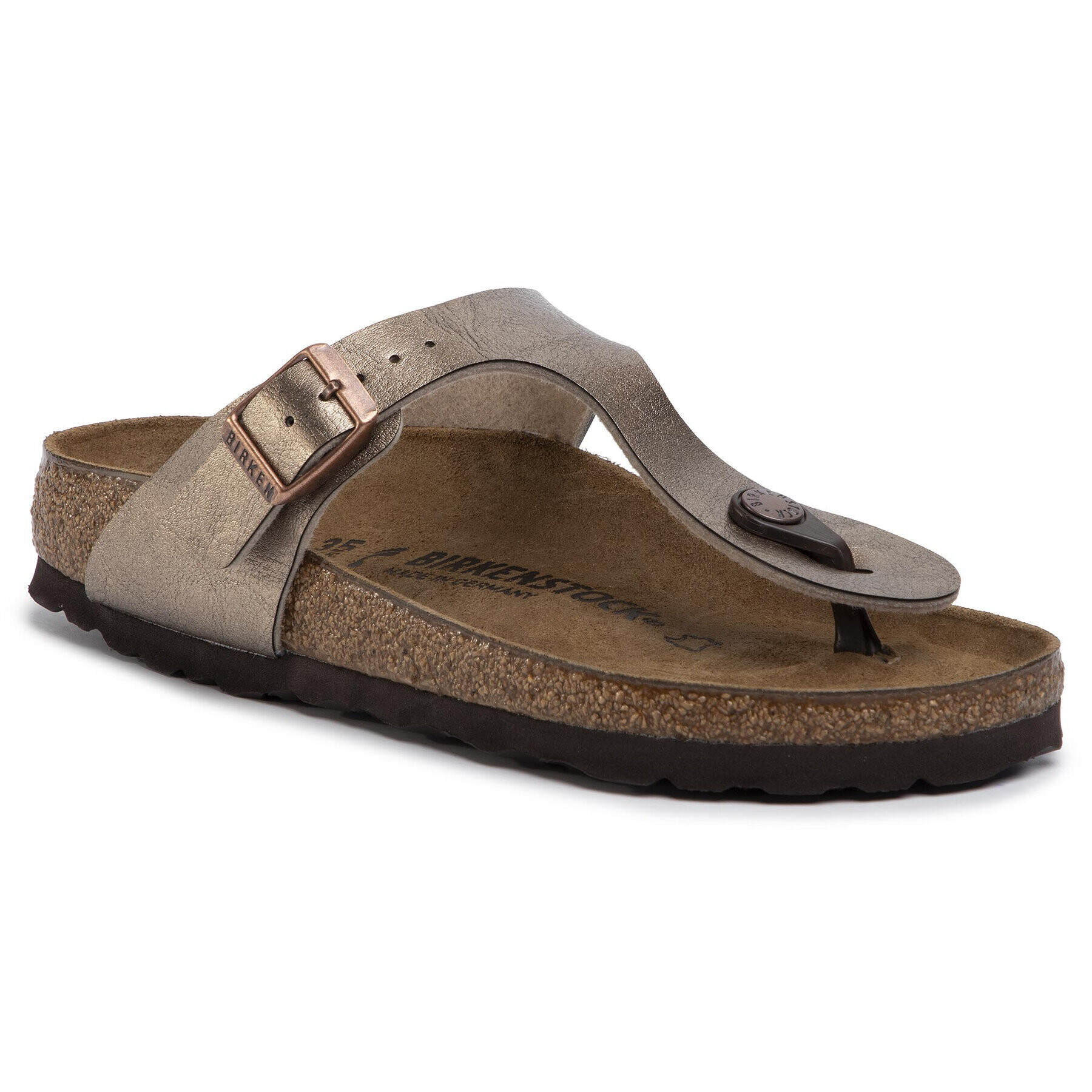 Birkenstock Japonke Gizeh Bs 1016145 Rjava - Pepit.si