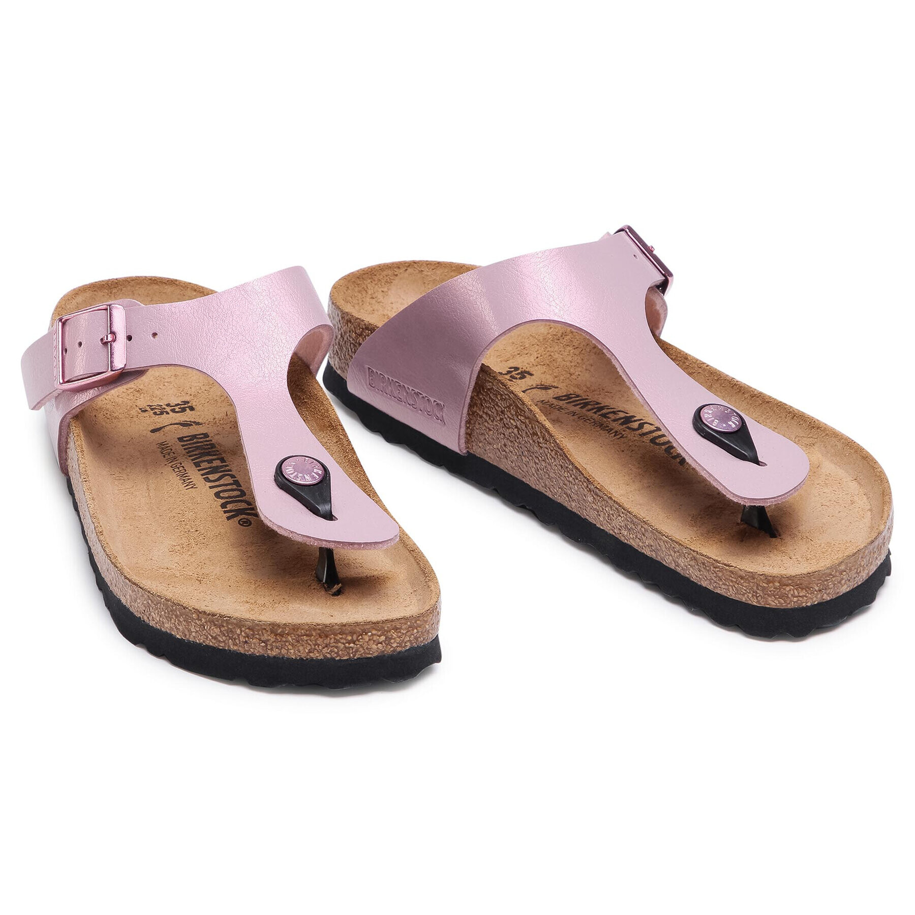 Birkenstock Japonke Gizeh BS 1018958 Roza - Pepit.si