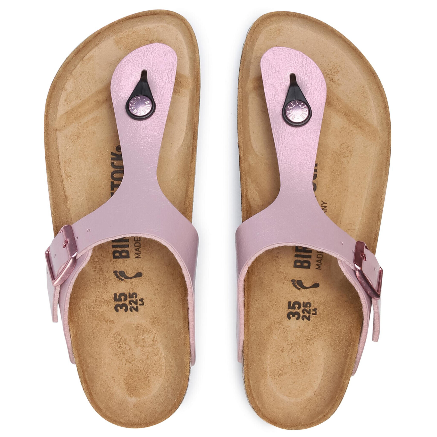 Birkenstock Japonke Gizeh BS 1018958 Roza - Pepit.si