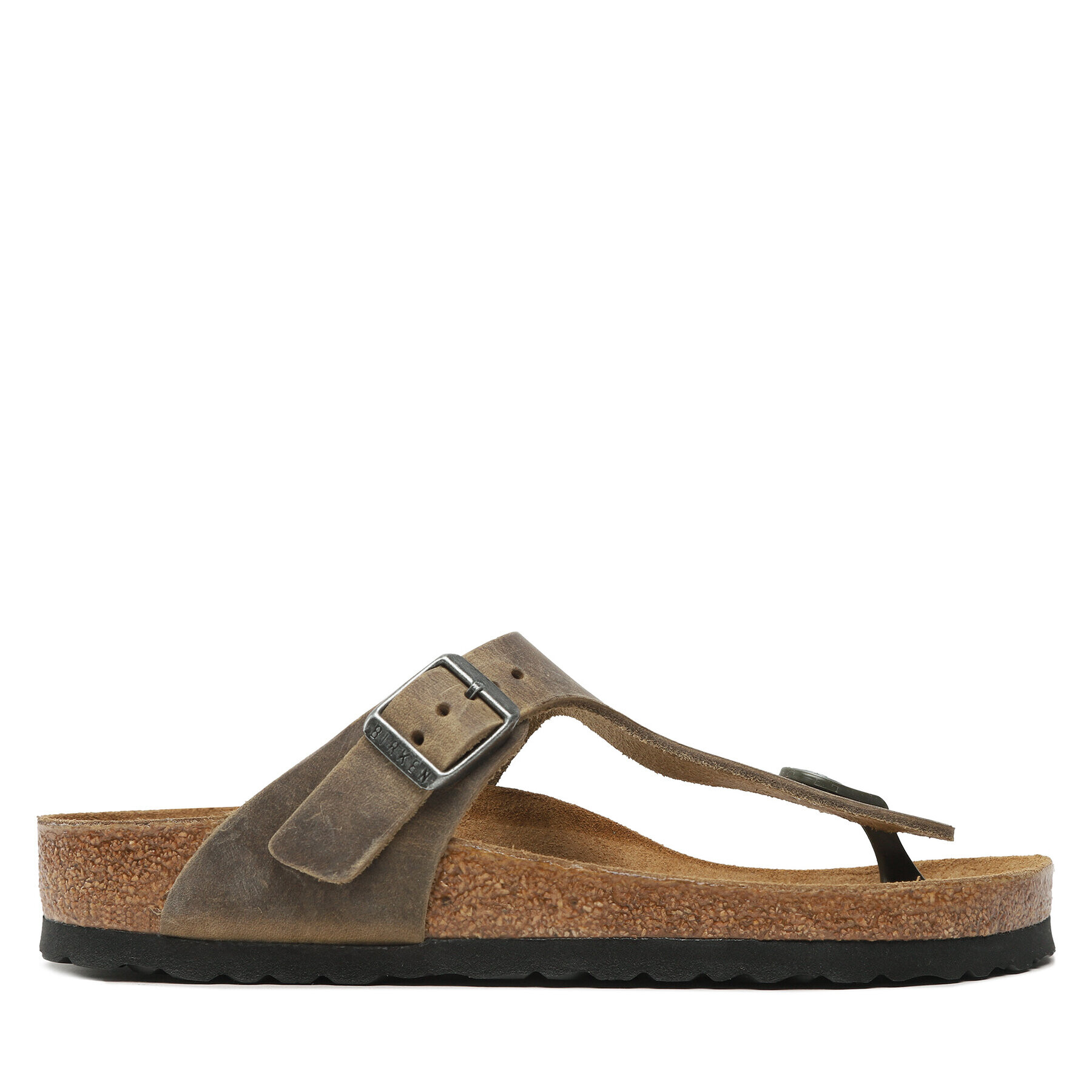 Birkenstock Japonke Gizeh Bs 1019383 Khaki - Pepit.si