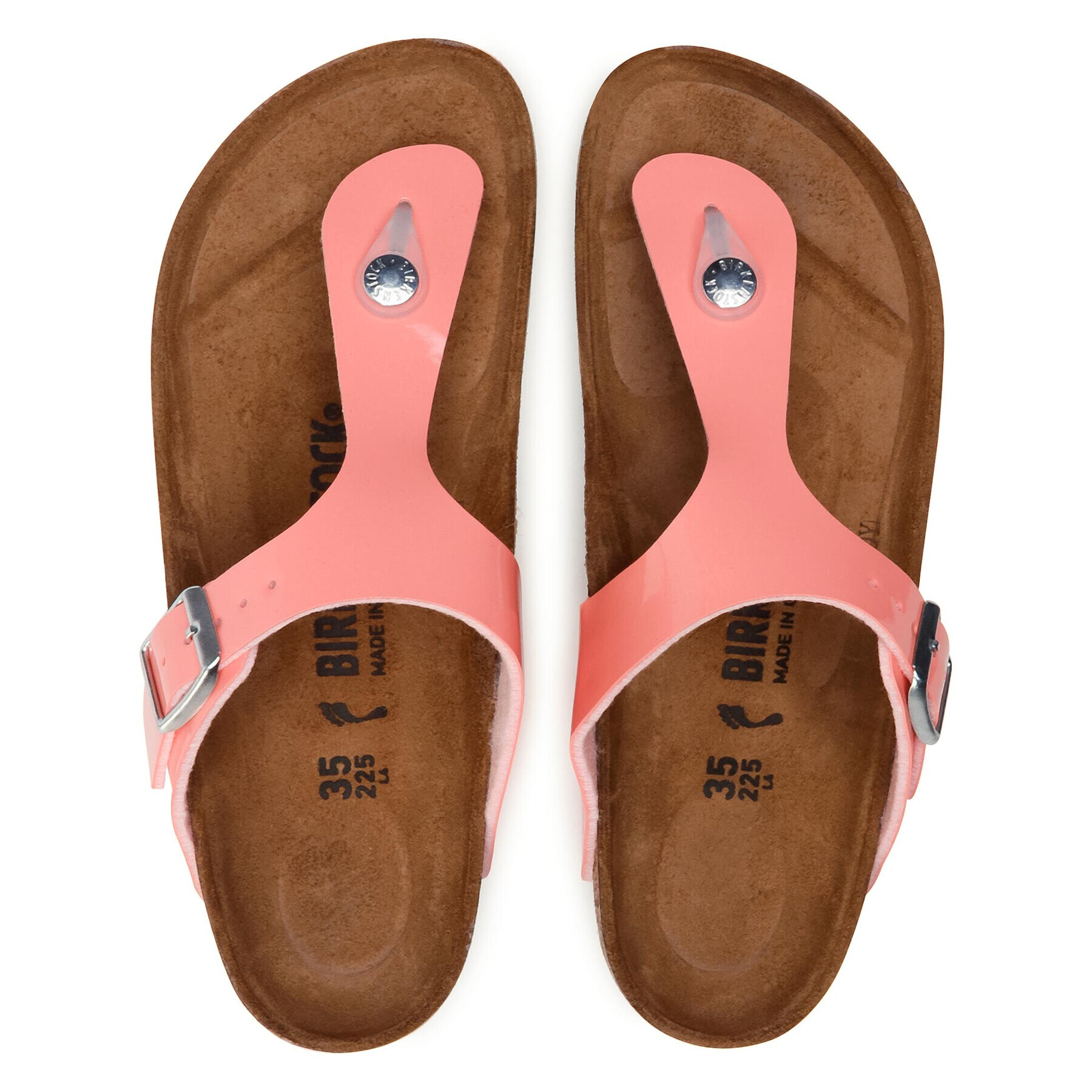 Birkenstock Japonke Gizeh Bs 1019515 Roza - Pepit.si