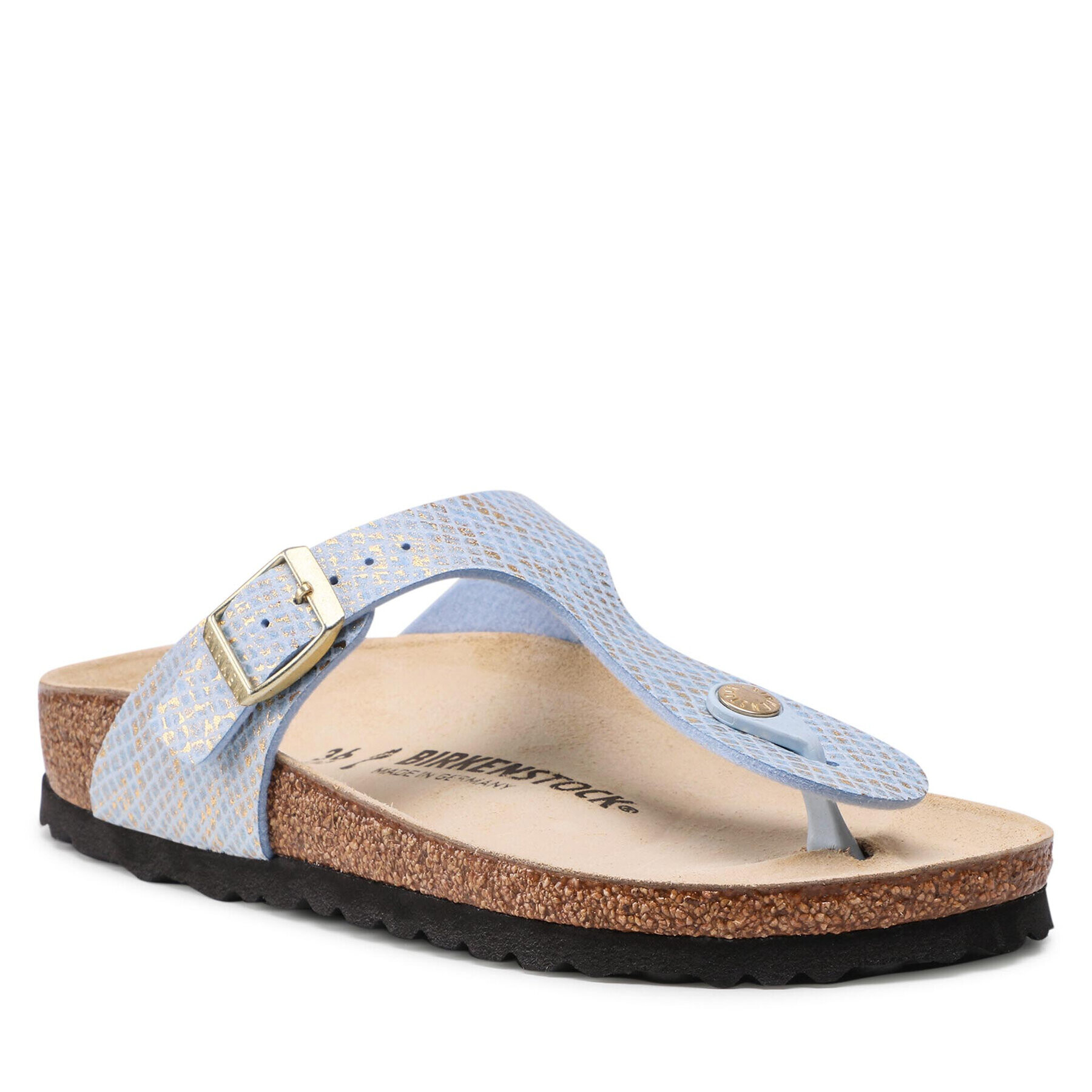 Birkenstock Japonke Gizeh Bs 1021512 Modra - Pepit.si