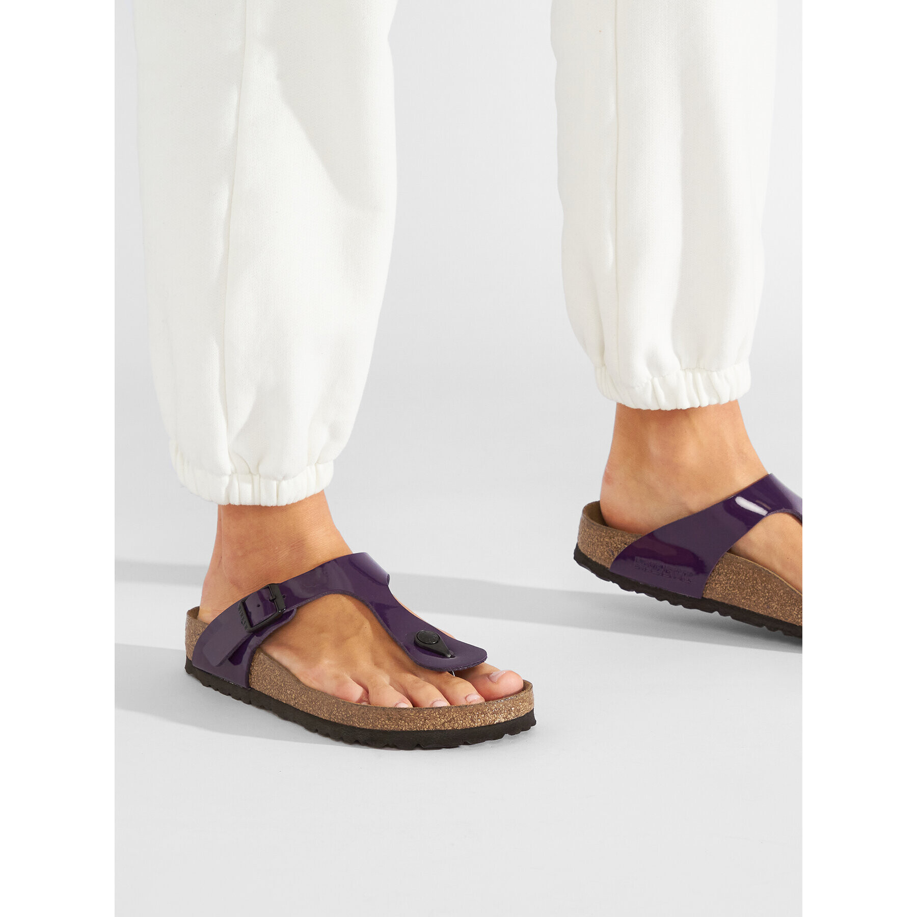 Birkenstock Japonke Gizeh Bs 1023235 Vijolična - Pepit.si