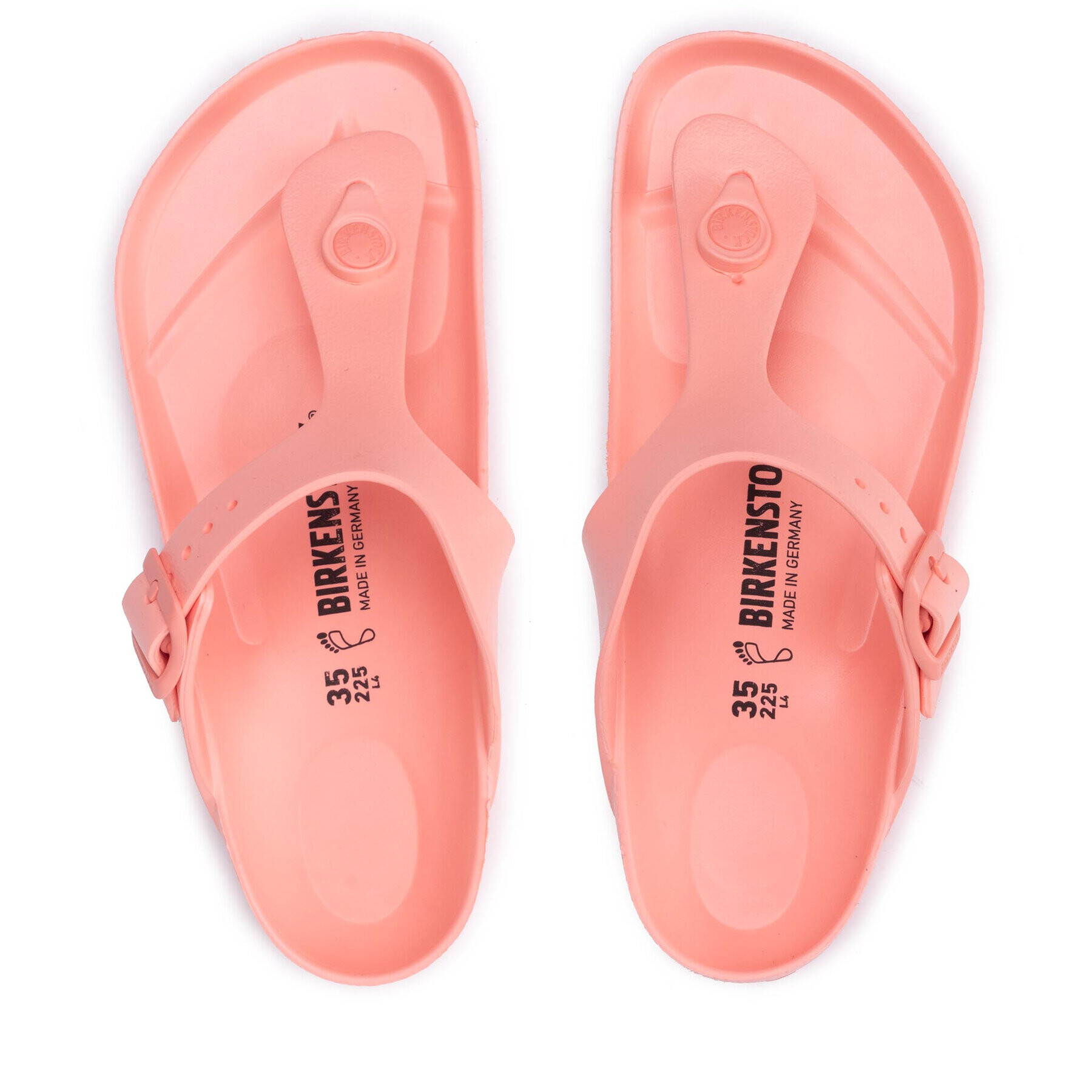 Birkenstock Japonke Gizeh Eva 1022453 Oranžna - Pepit.si