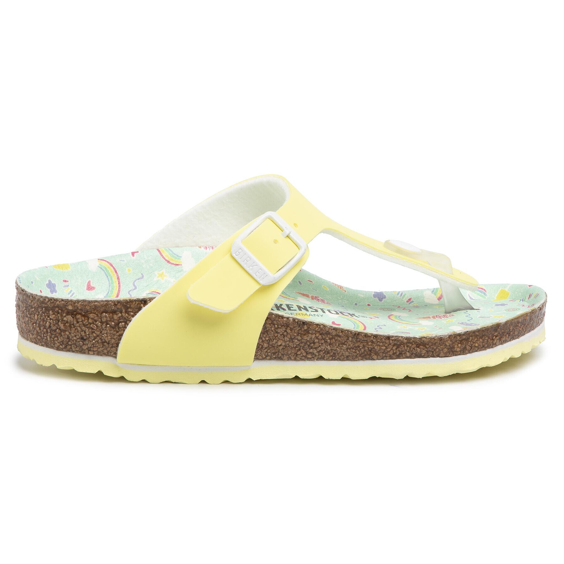 Birkenstock Japonke Gizeh Kids BS 1016031 Rumena - Pepit.si