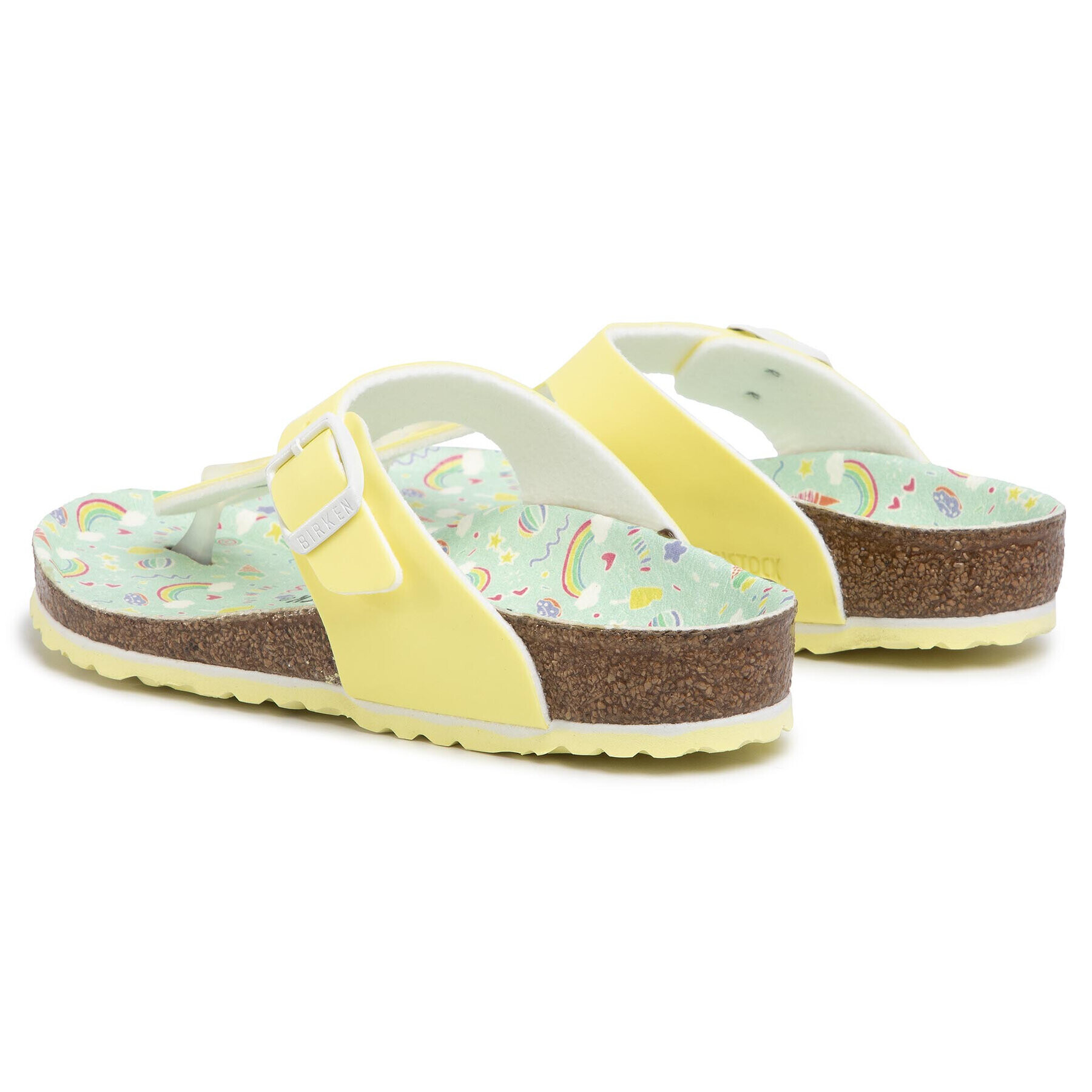 Birkenstock Japonke Gizeh Kids BS 1016031 Rumena - Pepit.si