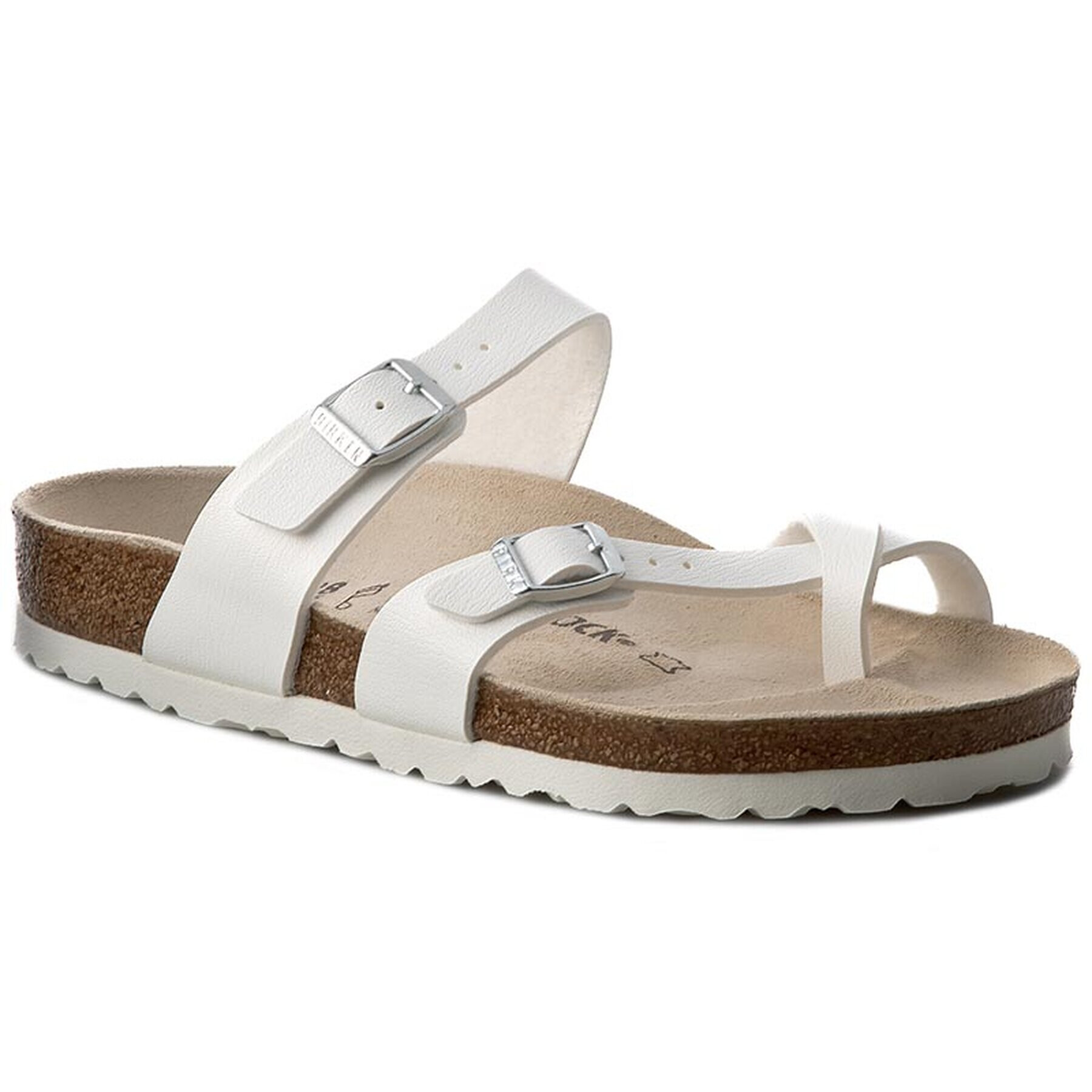 Birkenstock Japonke Mayari 0071051 Bela - Pepit.si