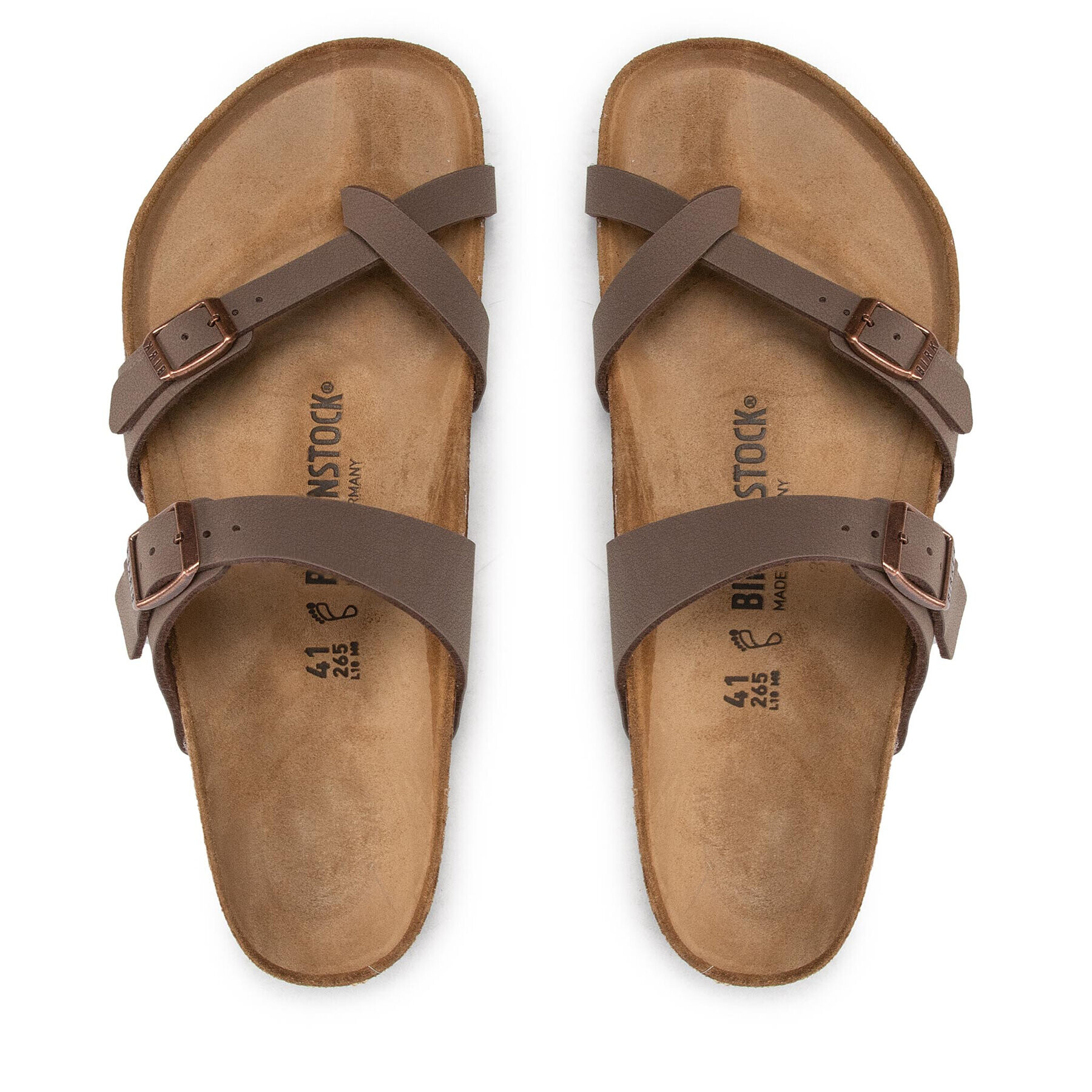 Birkenstock Japonke Mayari 0071061 Rjava - Pepit.si