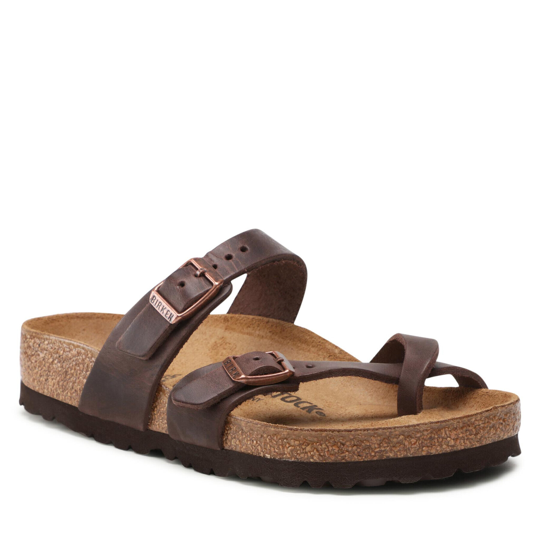 Birkenstock Japonke Mayari 0171321 Rjava - Pepit.si