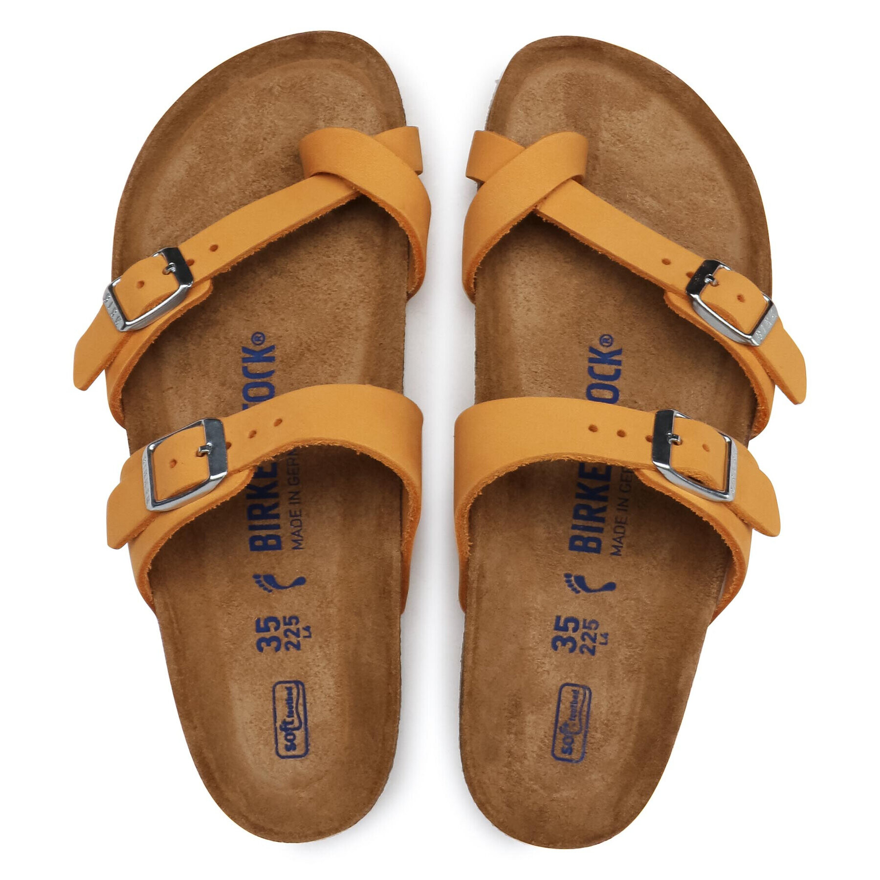 Birkenstock Japonke Mayari 1019646 Oranžna - Pepit.si