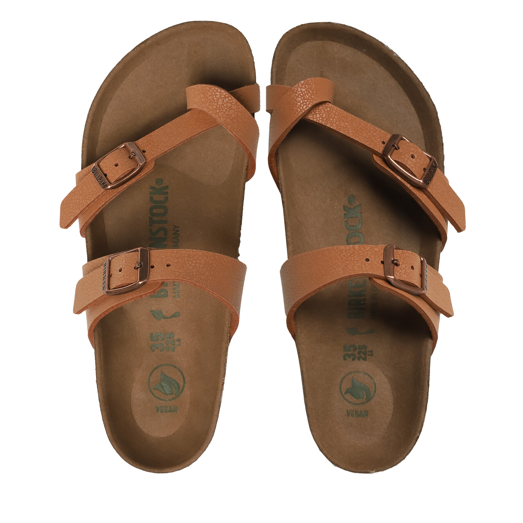 Birkenstock Japonke Mayari 1025029 Rjava - Pepit.si