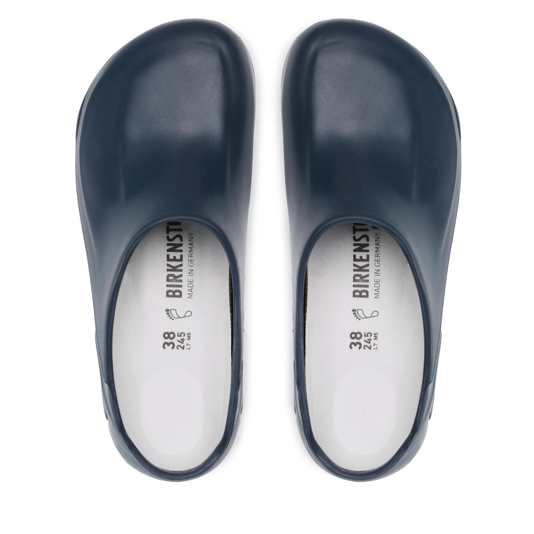 Birkenstock Natikači A 630 0010252 Mornarsko modra - Pepit.si