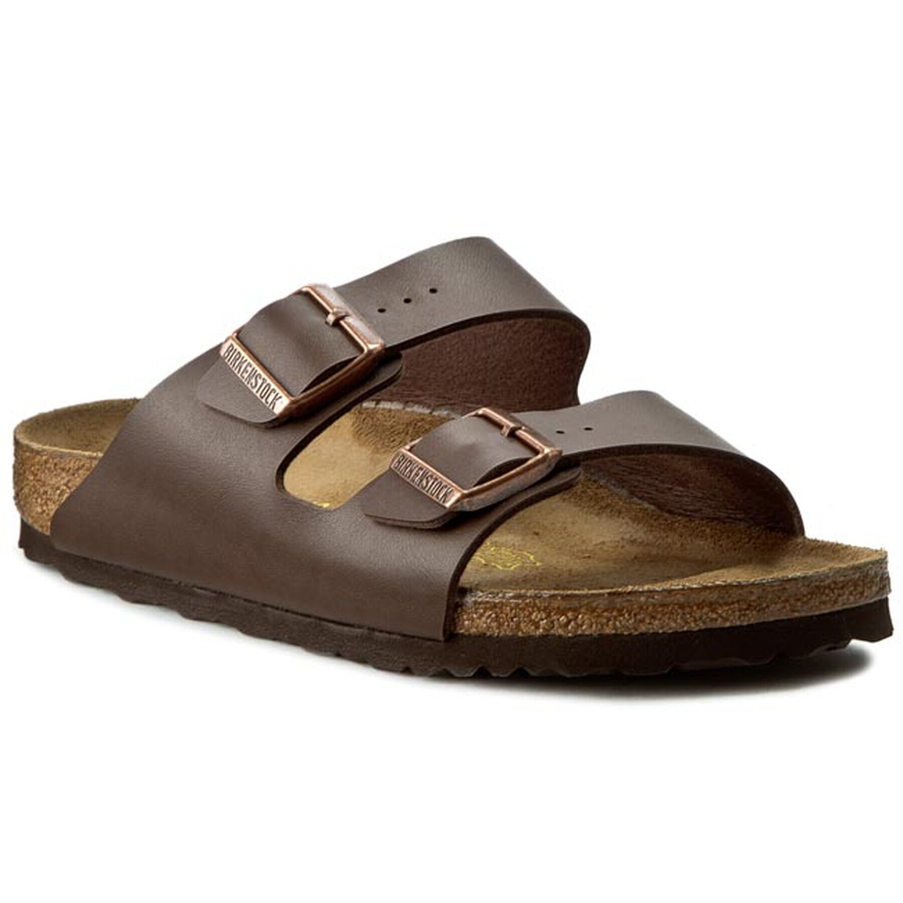 Birkenstock Natikači Arizona 0051703 Rjava - Pepit.si