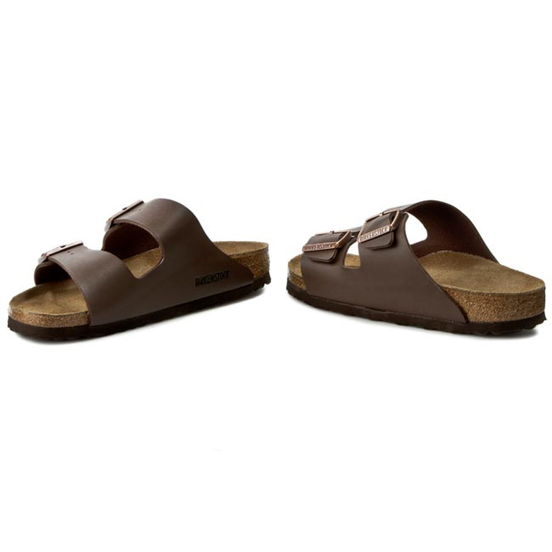 Birkenstock Natikači Arizona 0051703 Rjava - Pepit.si