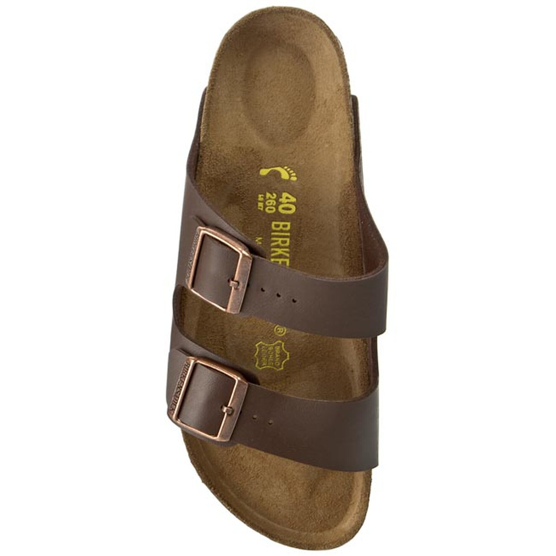 Birkenstock Natikači Arizona 0051703 Rjava - Pepit.si