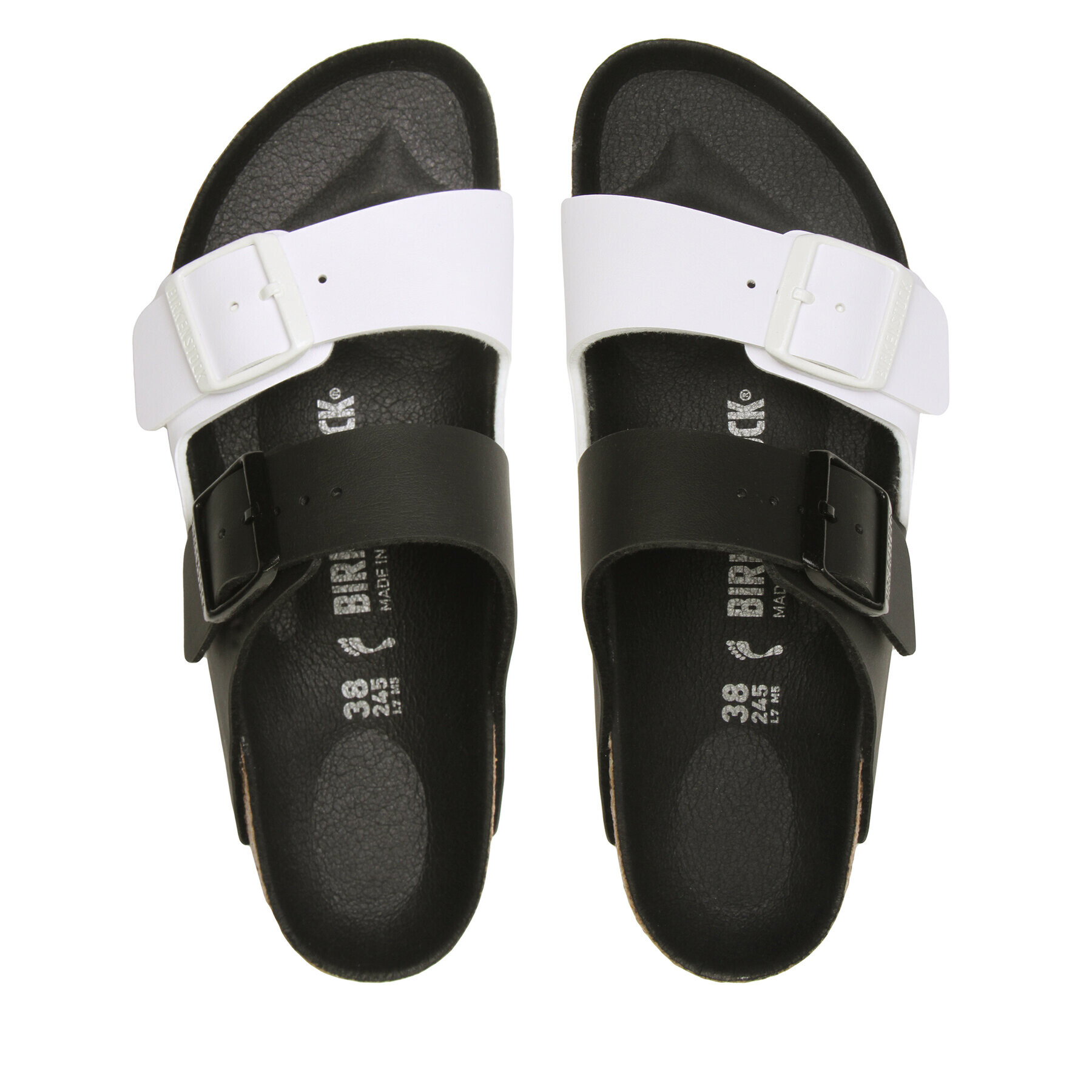 Birkenstock Natikači Arizona 1019712 Črna - Pepit.si