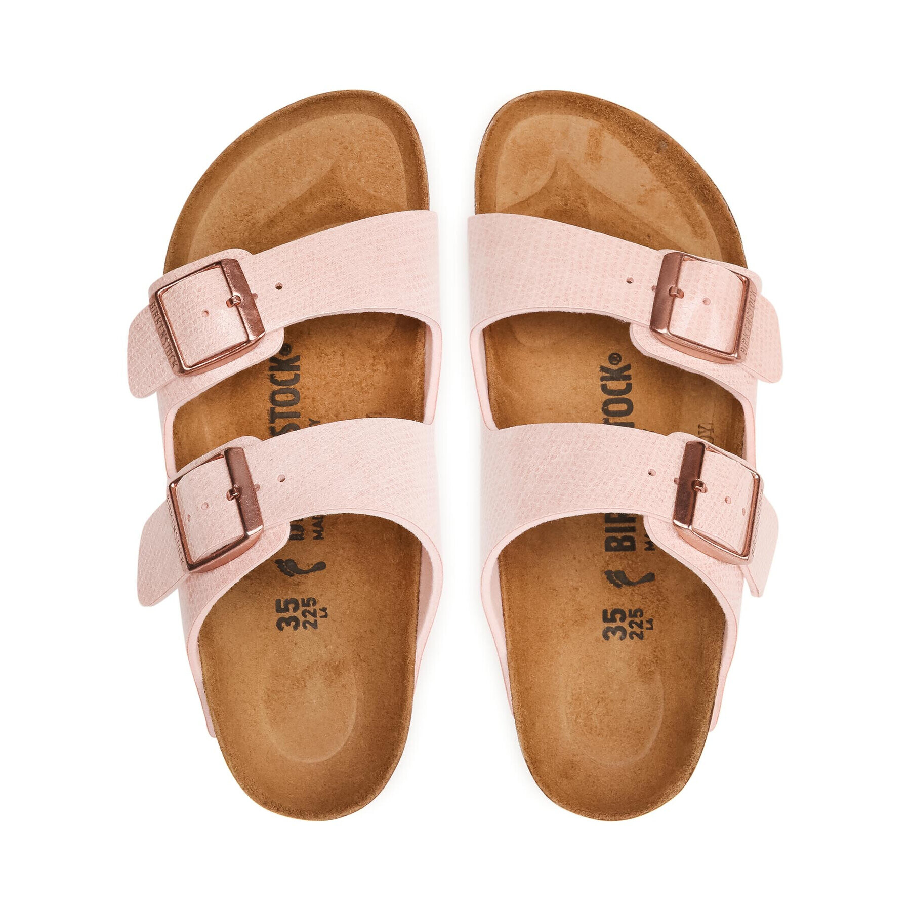 Birkenstock Natikači Arizona 1020127 Roza - Pepit.si