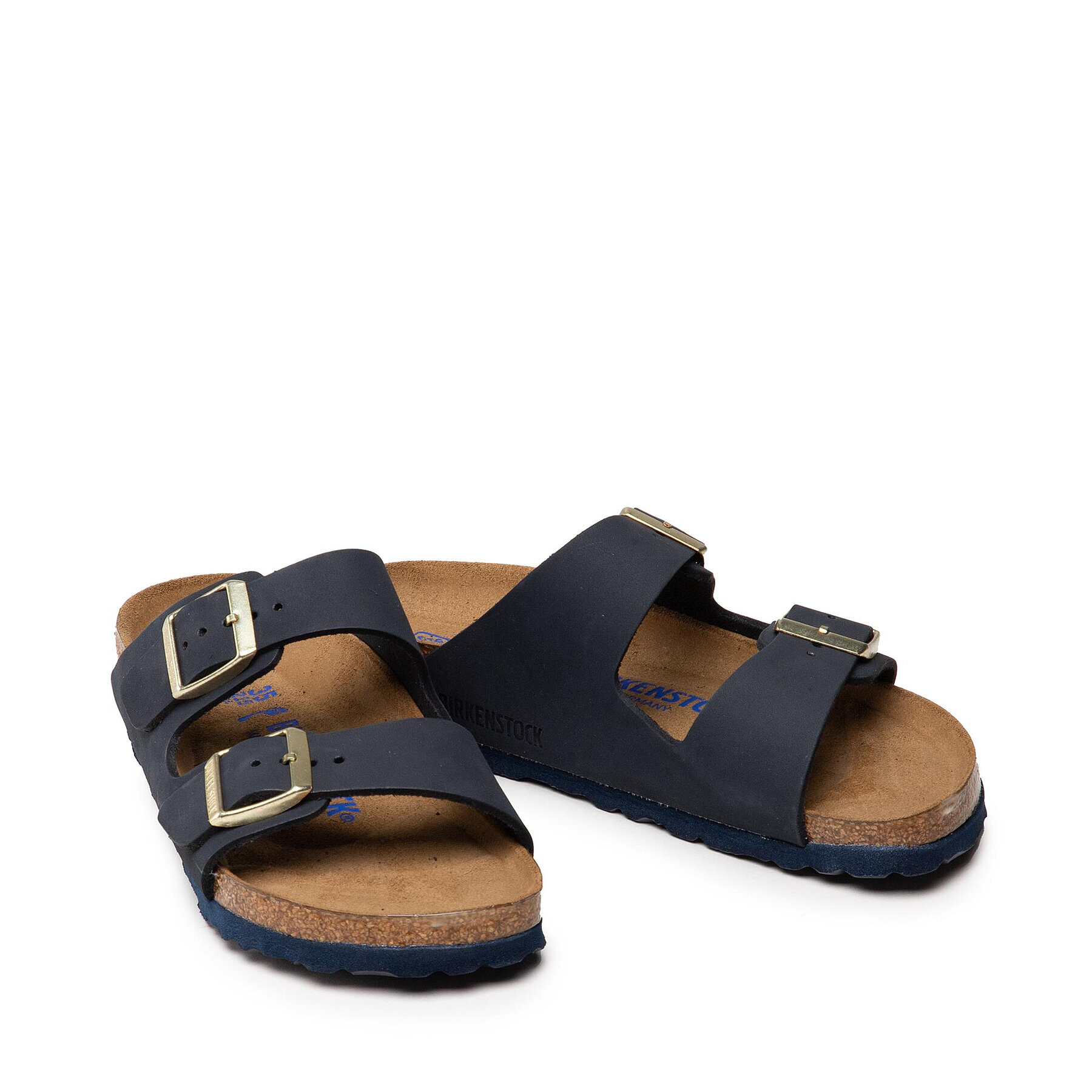 Birkenstock Natikači Arizona 1020587 Mornarsko modra - Pepit.si