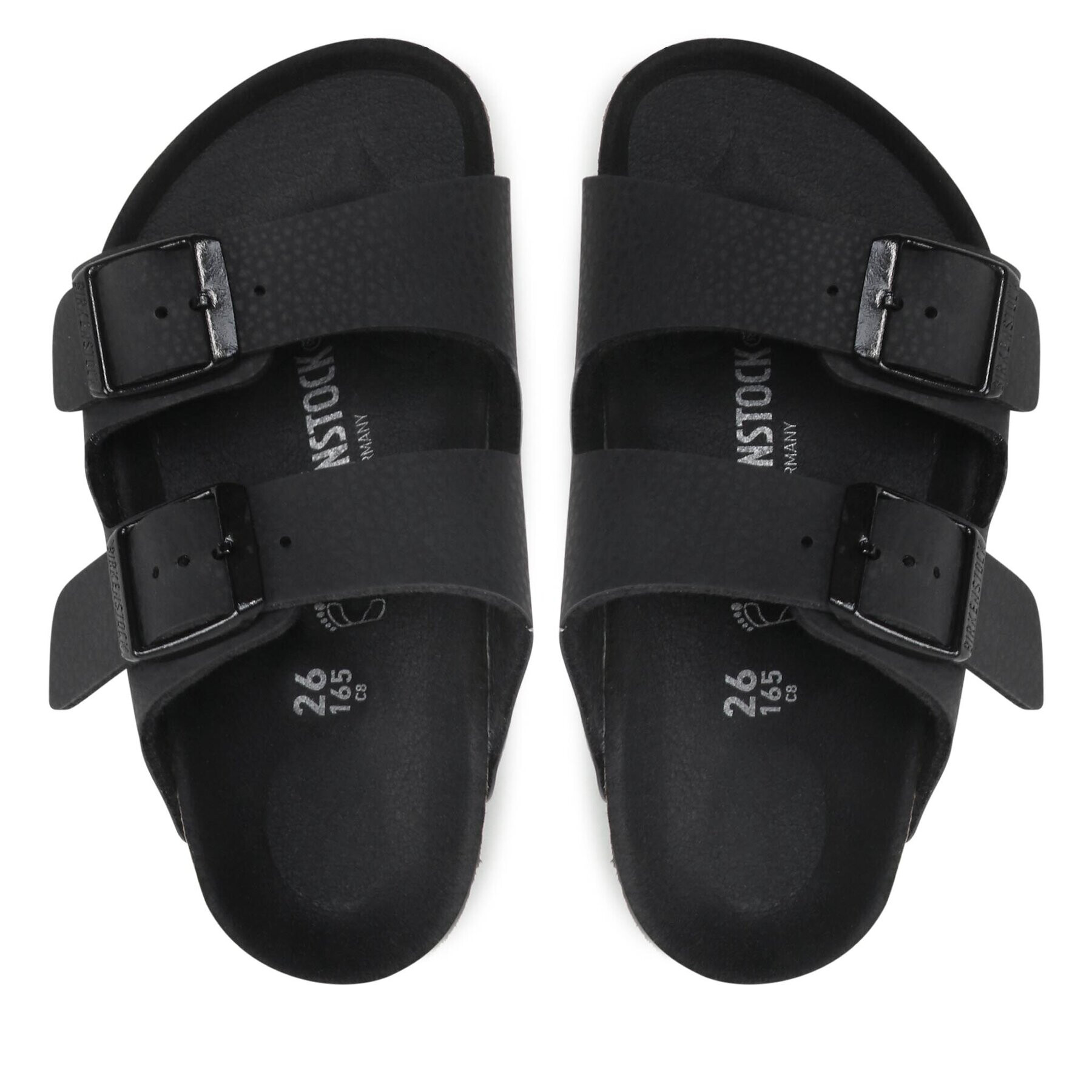 Birkenstock Natikači Arizona 1022102 Črna - Pepit.si