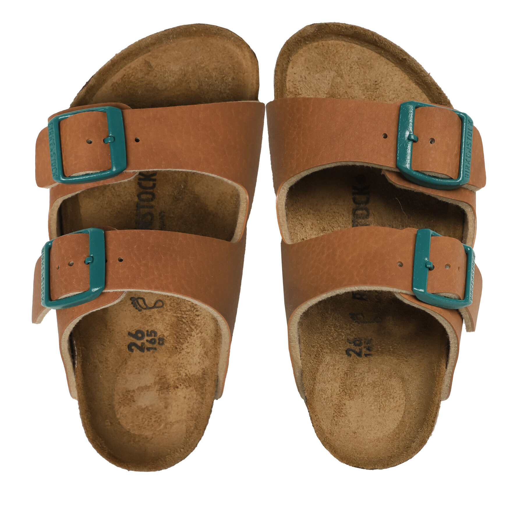 Birkenstock Natikači Arizona 1023406 Rjava - Pepit.si