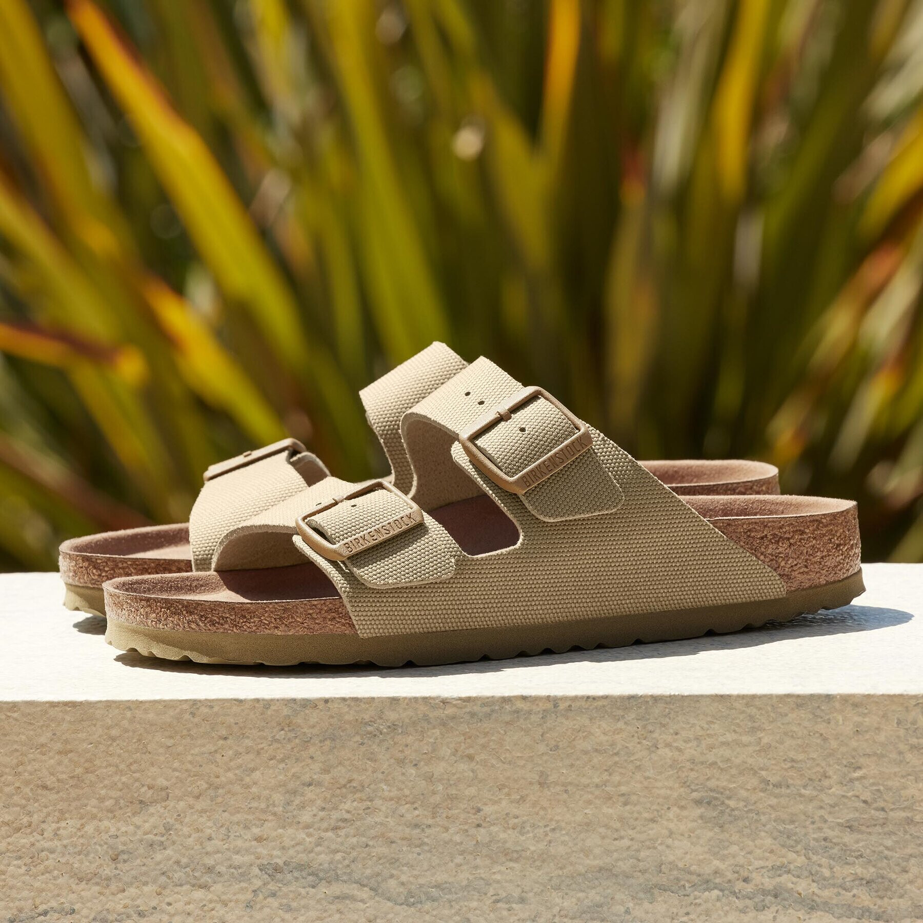 Birkenstock Natikači Arizona 1024065 Khaki - Pepit.si