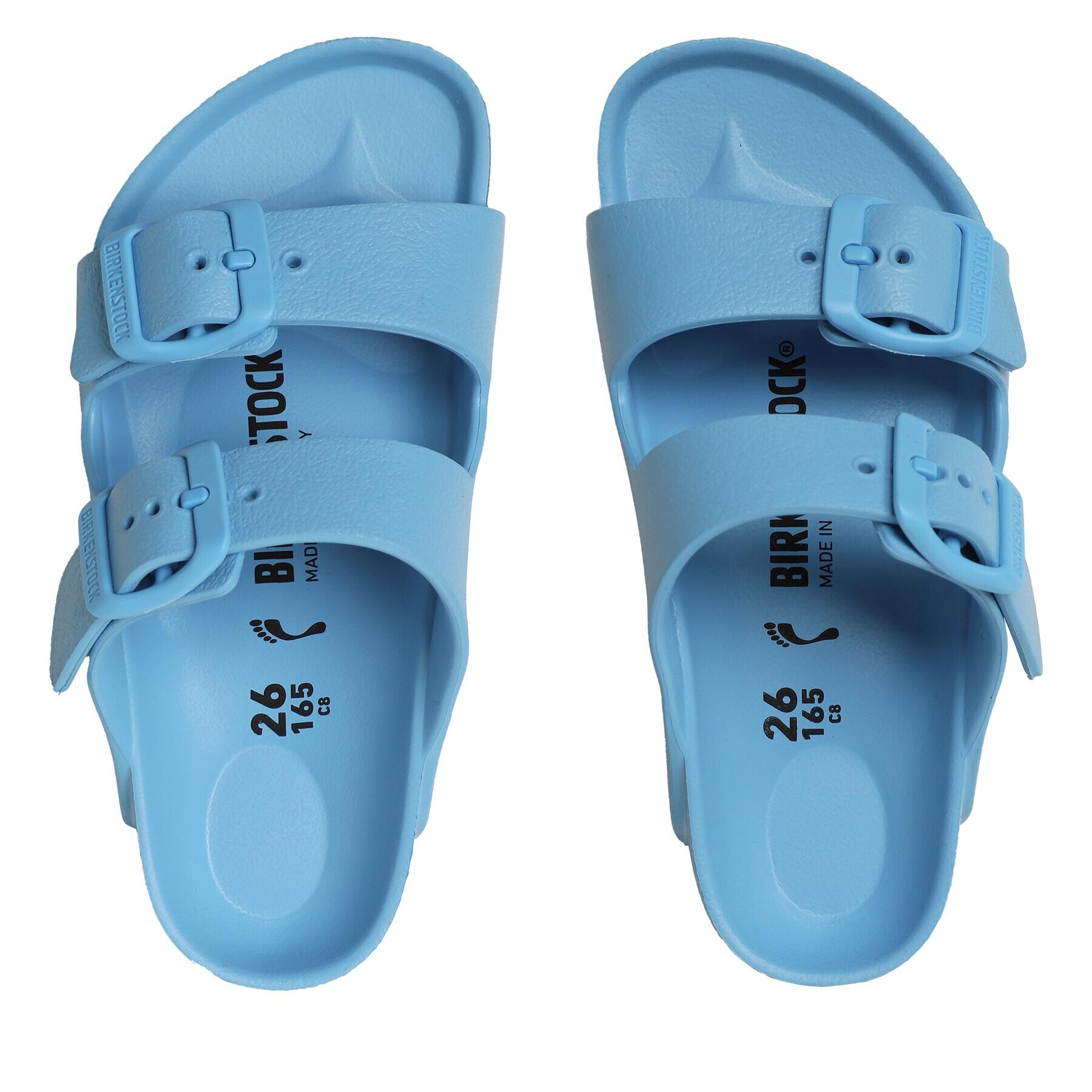 Birkenstock Natikači Arizona 1024566 Modra - Pepit.si