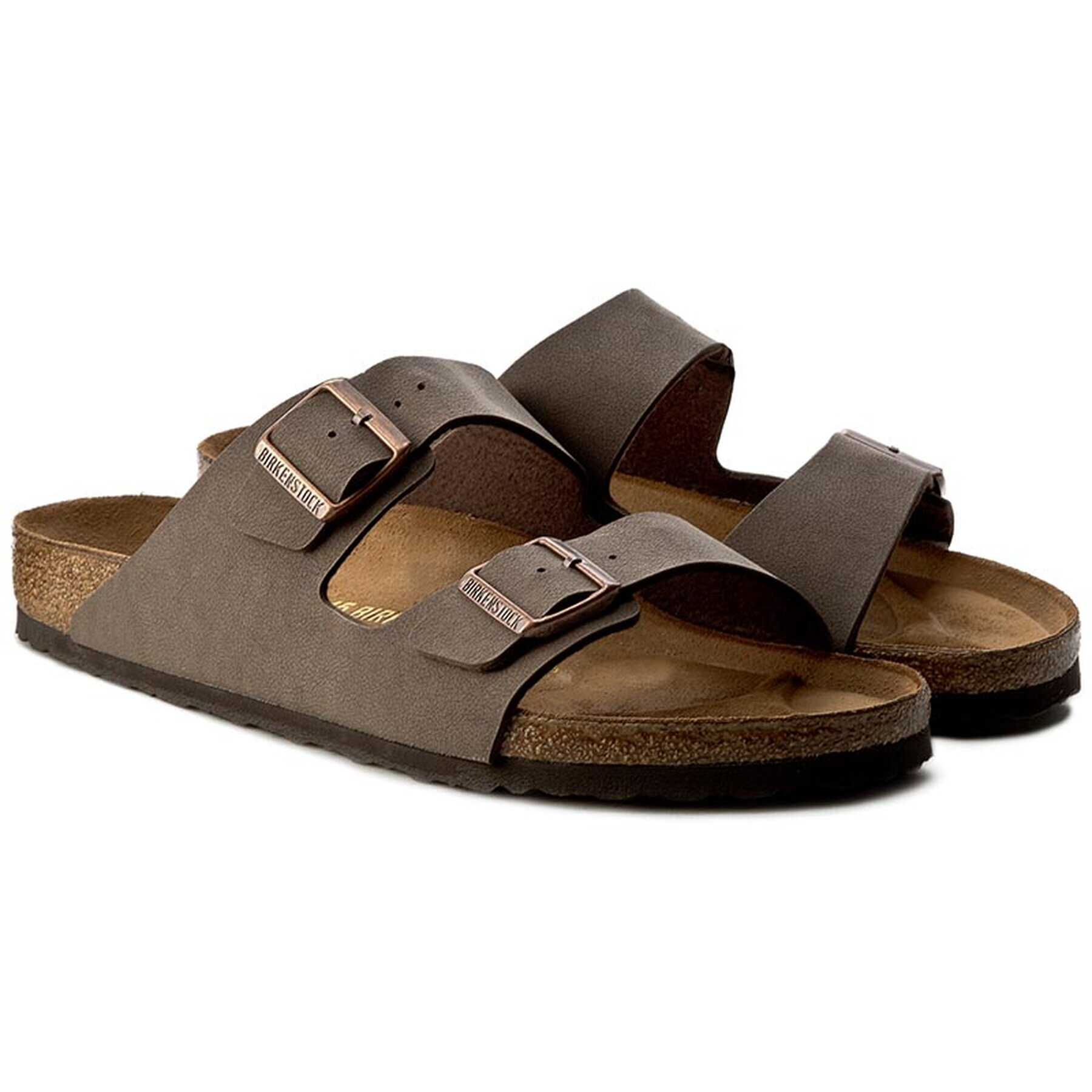 Birkenstock Natikači Arizona 151181 Rjava - Pepit.si