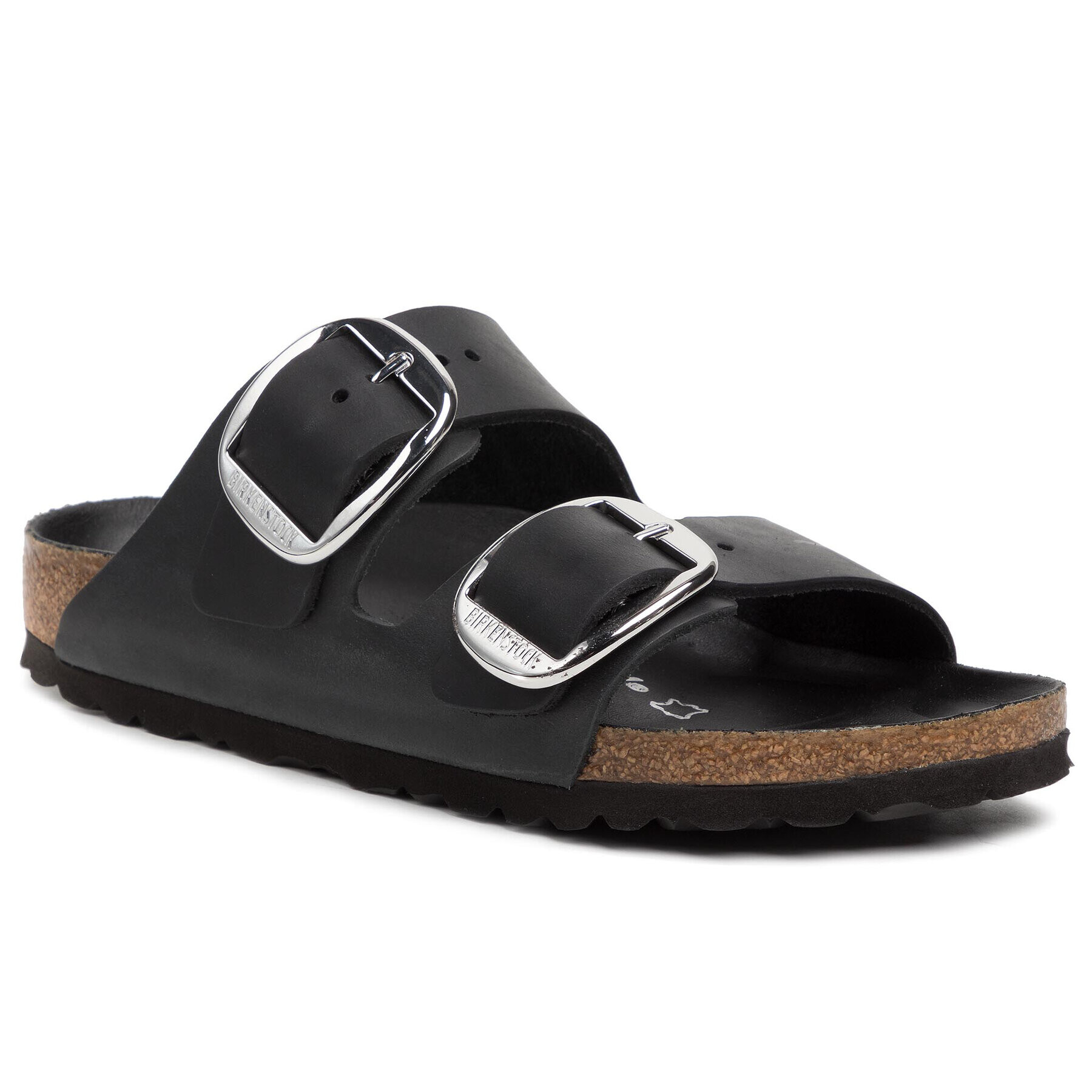 Birkenstock Natikači Arizona Big Buckle 1011075 Črna - Pepit.si