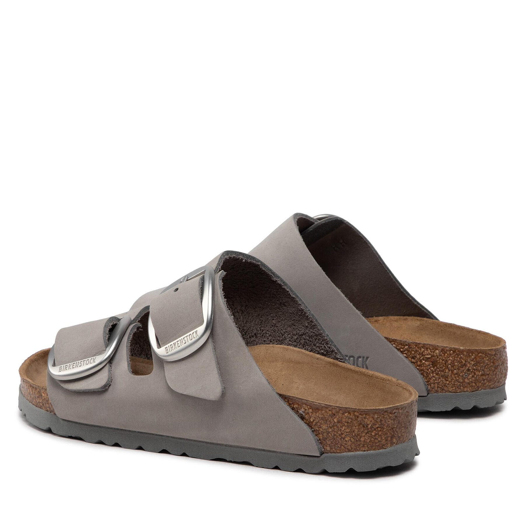 Birkenstock Natikači Arizona Big Buckle 1022154 Siva - Pepit.si