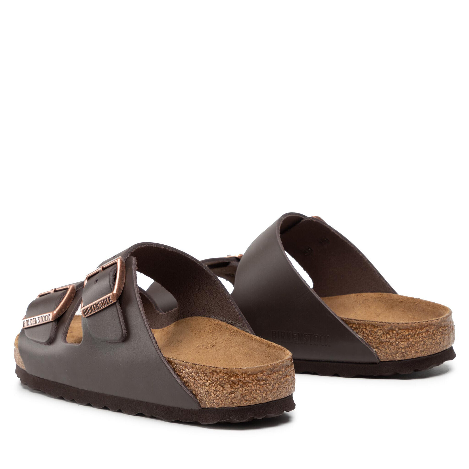 Birkenstock Natikači Arizona Bs 0051103 Rjava - Pepit.si