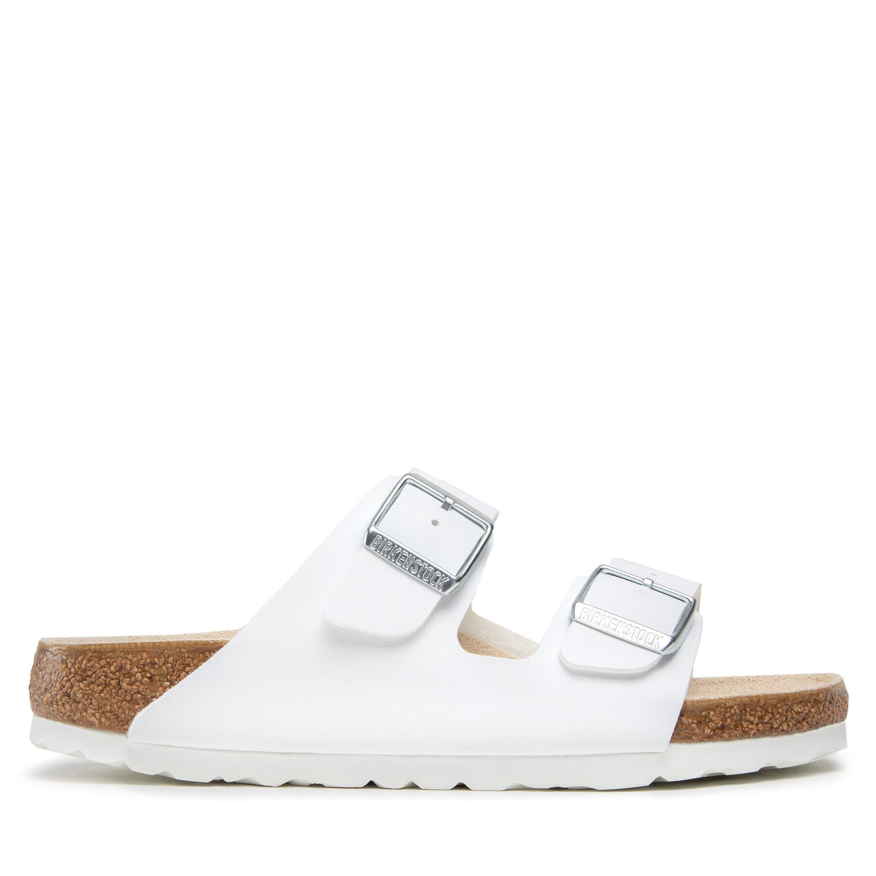 Birkenstock Natikači Arizona Bs 0051133 Bela - Pepit.si