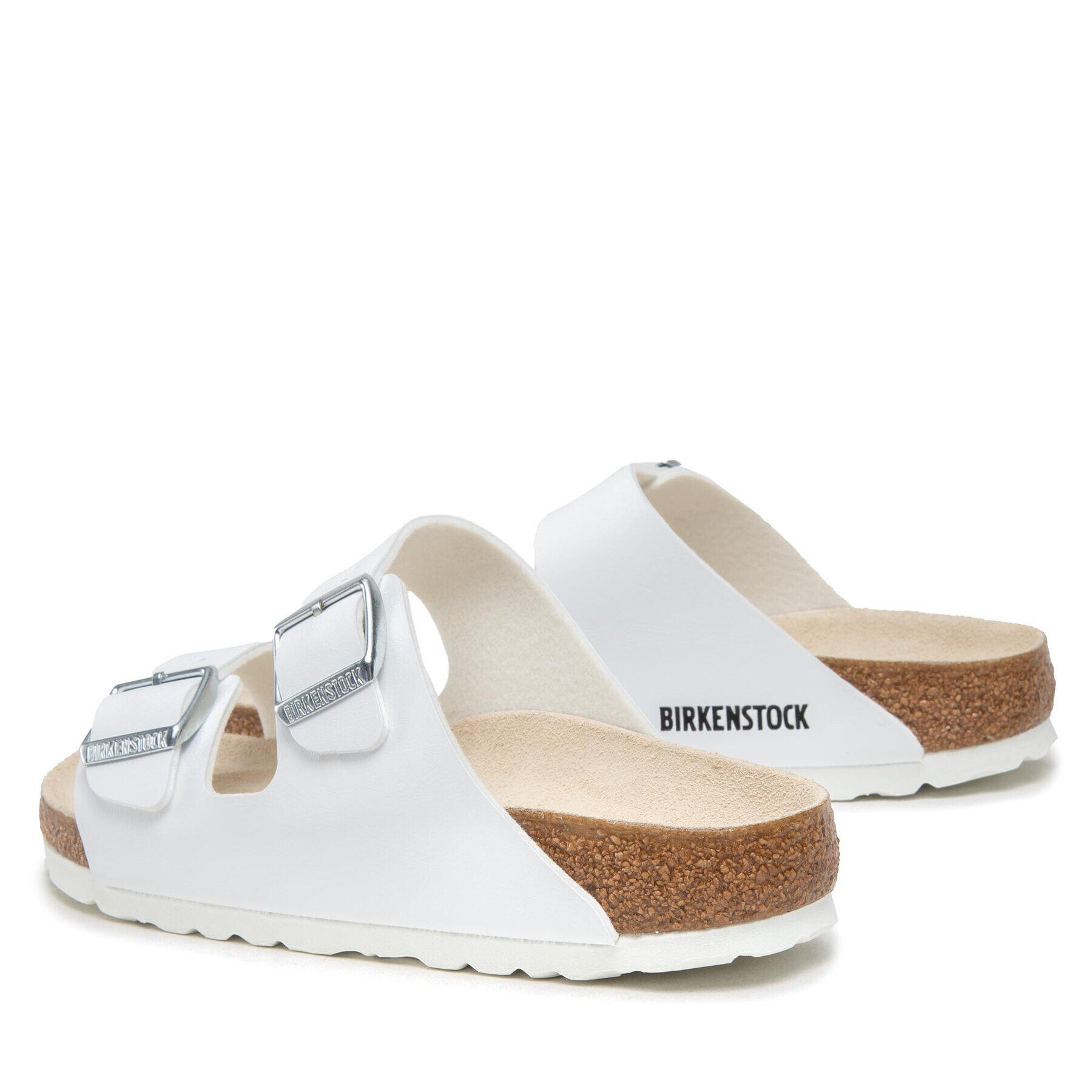 Birkenstock Natikači Arizona Bs 0051133 Bela - Pepit.si