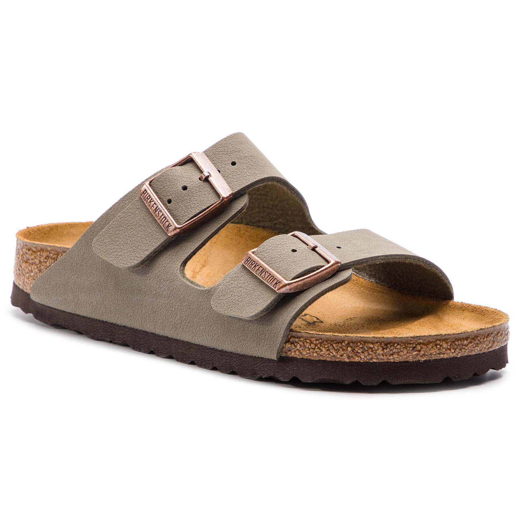 Birkenstock Natikači Arizona Bs 0151213 Siva - Pepit.si