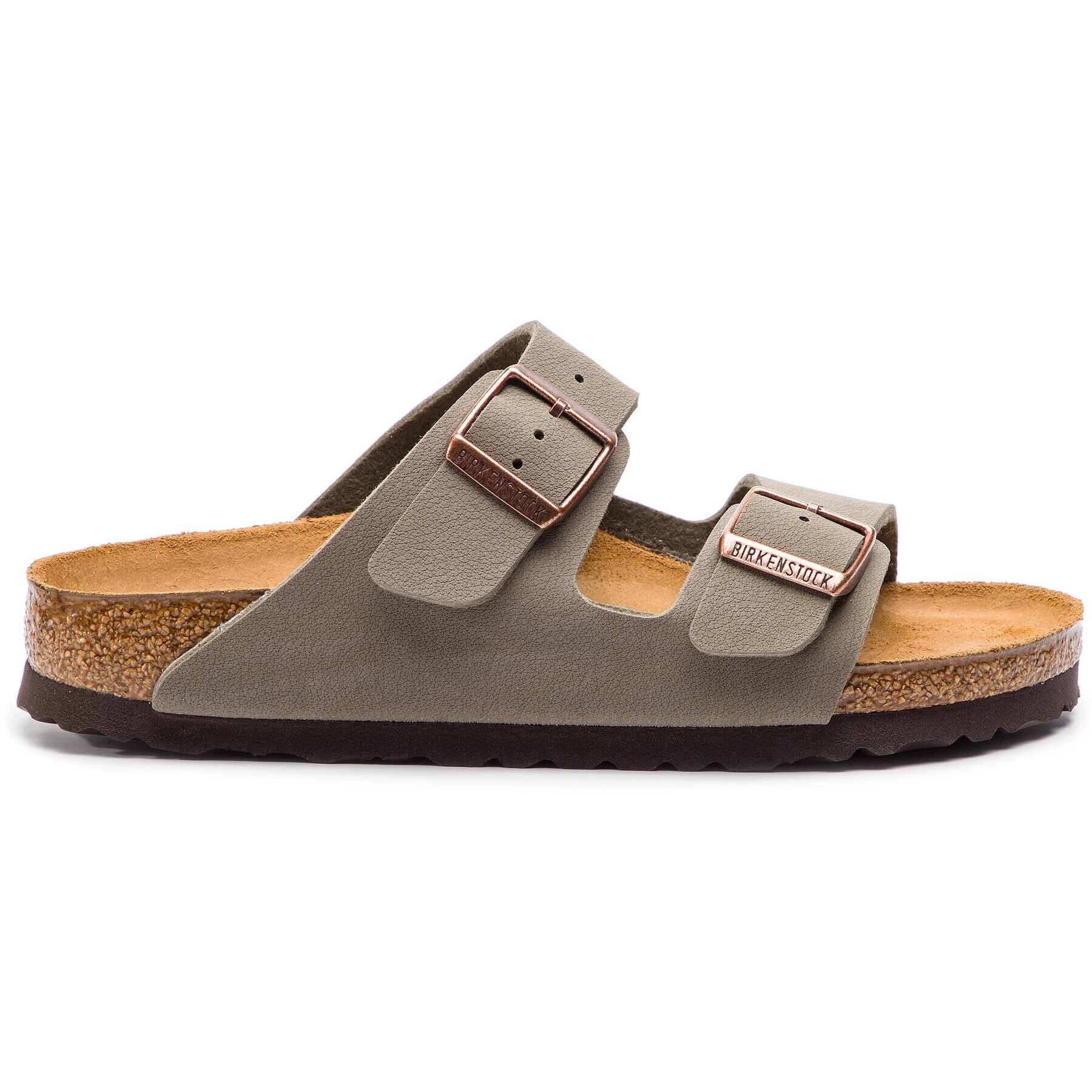 Birkenstock Natikači Arizona Bs 0151213 Siva - Pepit.si