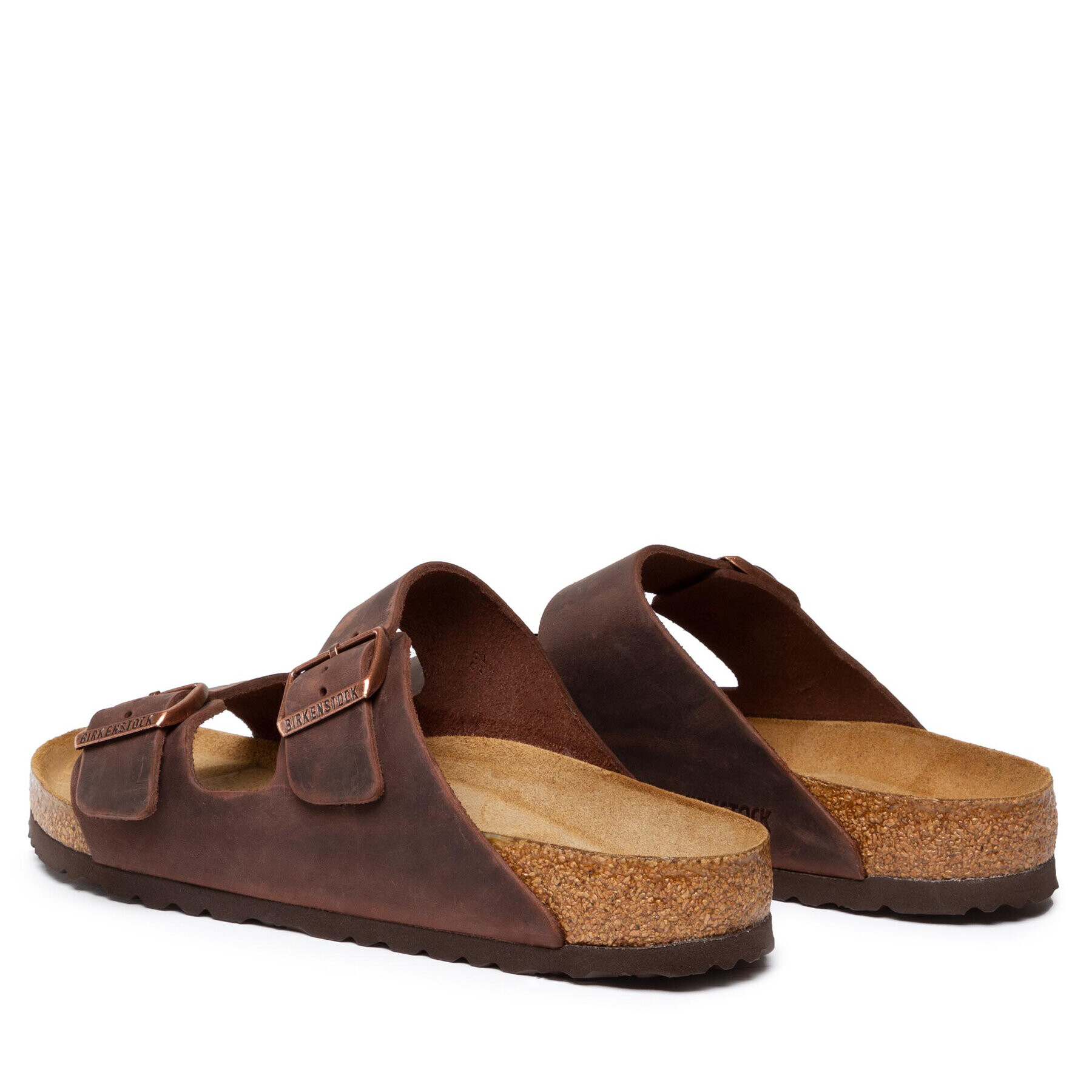 Birkenstock Natikači Arizona Bs 0452761 Rjava - Pepit.si