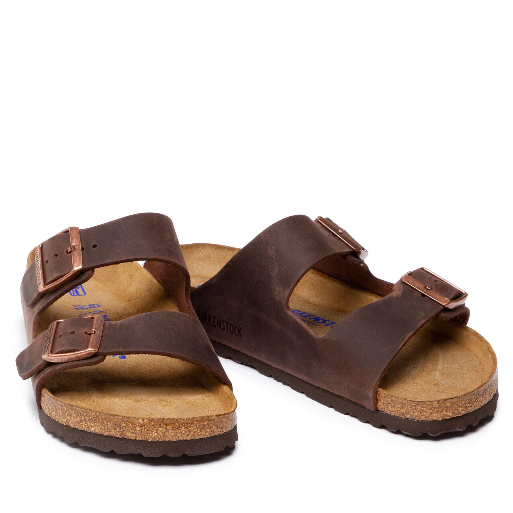 Birkenstock Natikači Arizona Bs 0452761 Rjava - Pepit.si