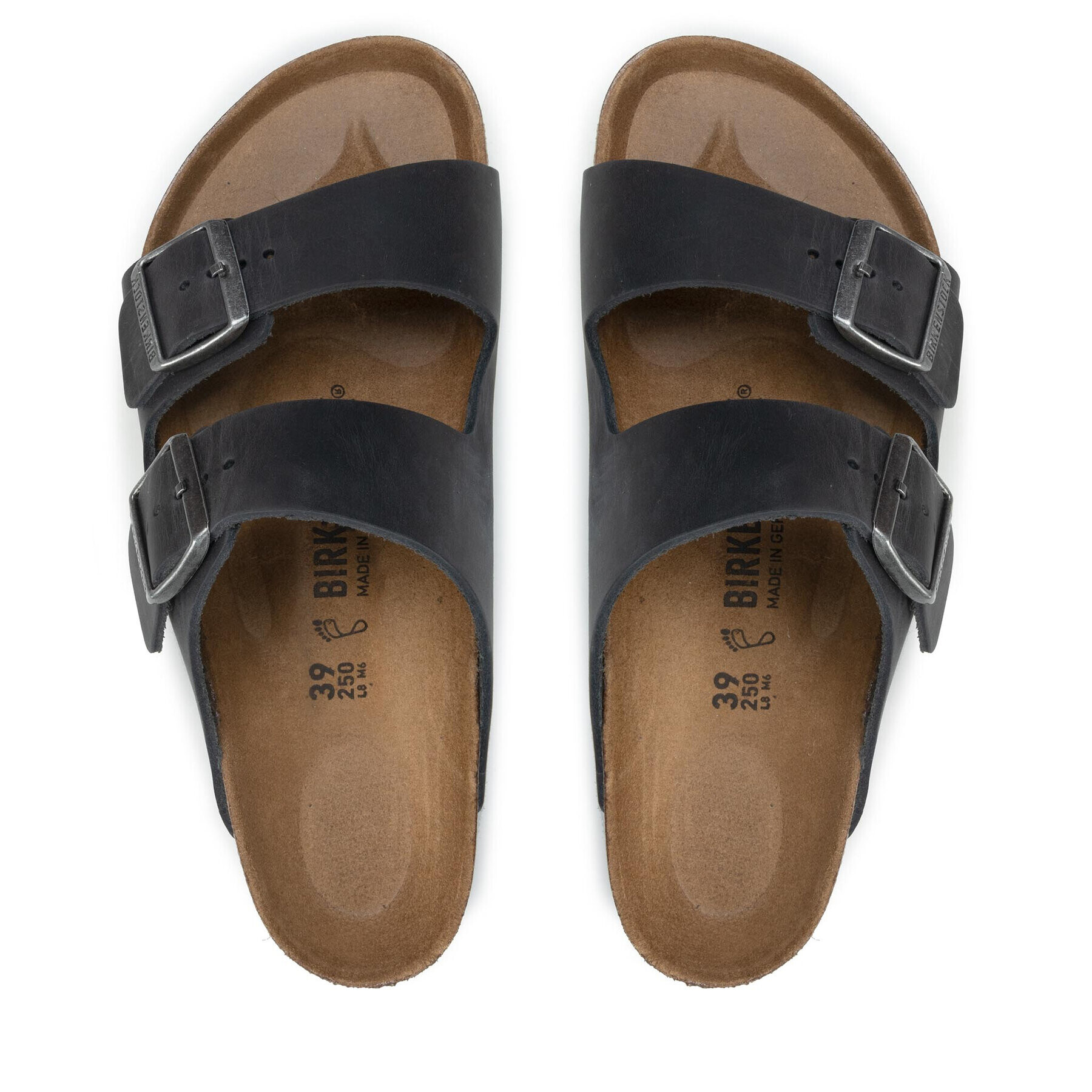 Birkenstock Natikači Arizona Bs 0552111 Črna - Pepit.si