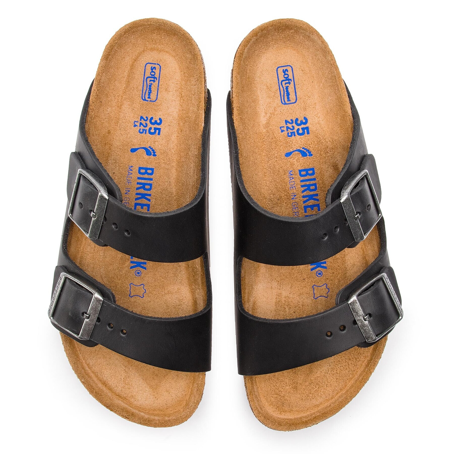 Birkenstock Natikači Arizona Bs 0752483 Črna - Pepit.si