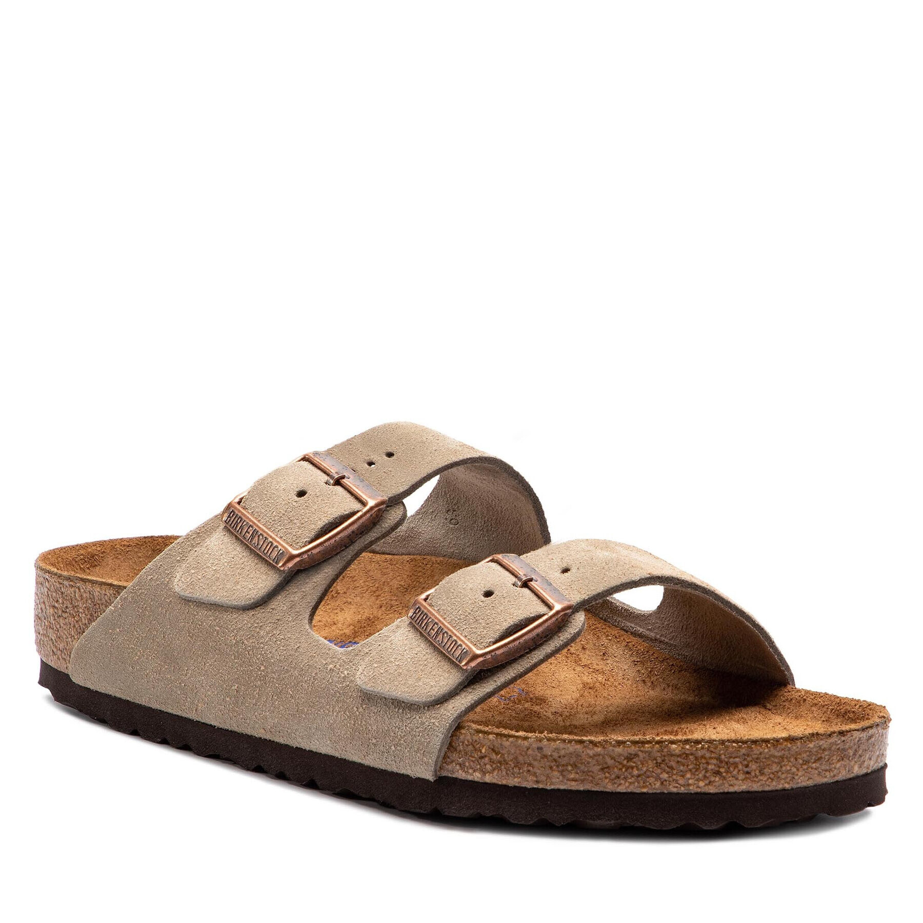 Birkenstock Natikači Arizona Bs 0951301 Siva - Pepit.si