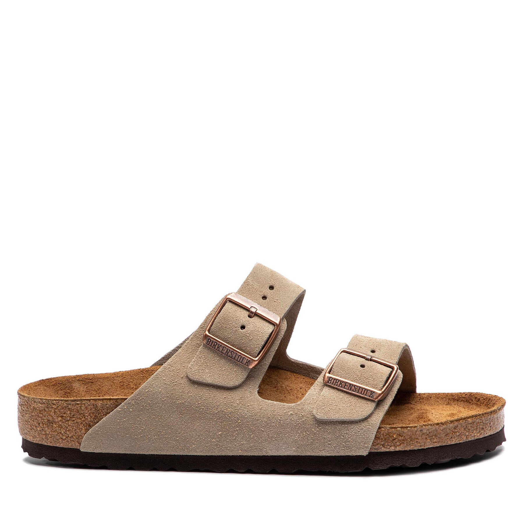 Birkenstock Natikači Arizona Bs 0951301 Siva - Pepit.si