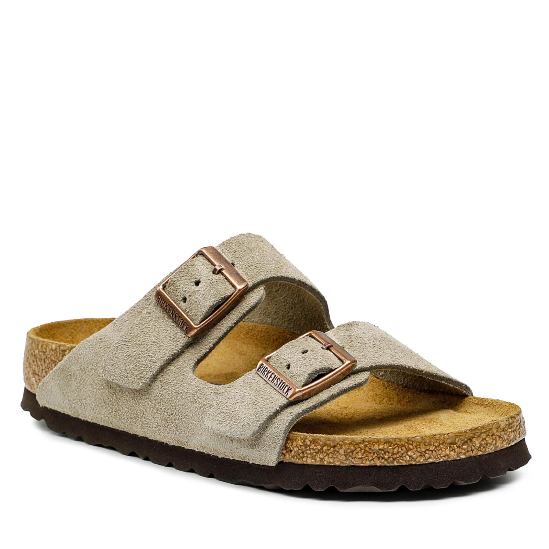 Birkenstock Natikači Arizona Bs 0951303 Khaki - Pepit.si