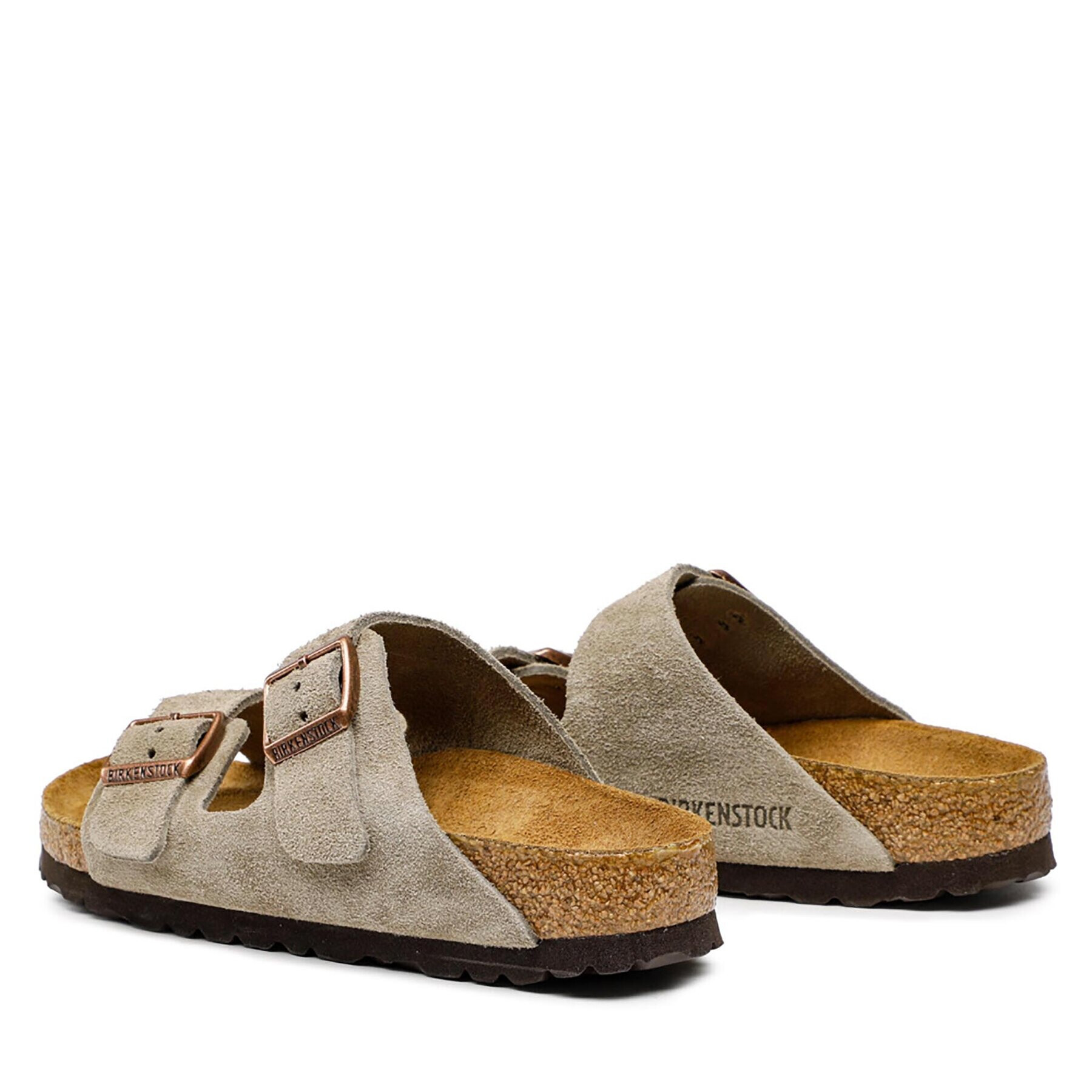 Birkenstock Natikači Arizona Bs 0951303 Khaki - Pepit.si