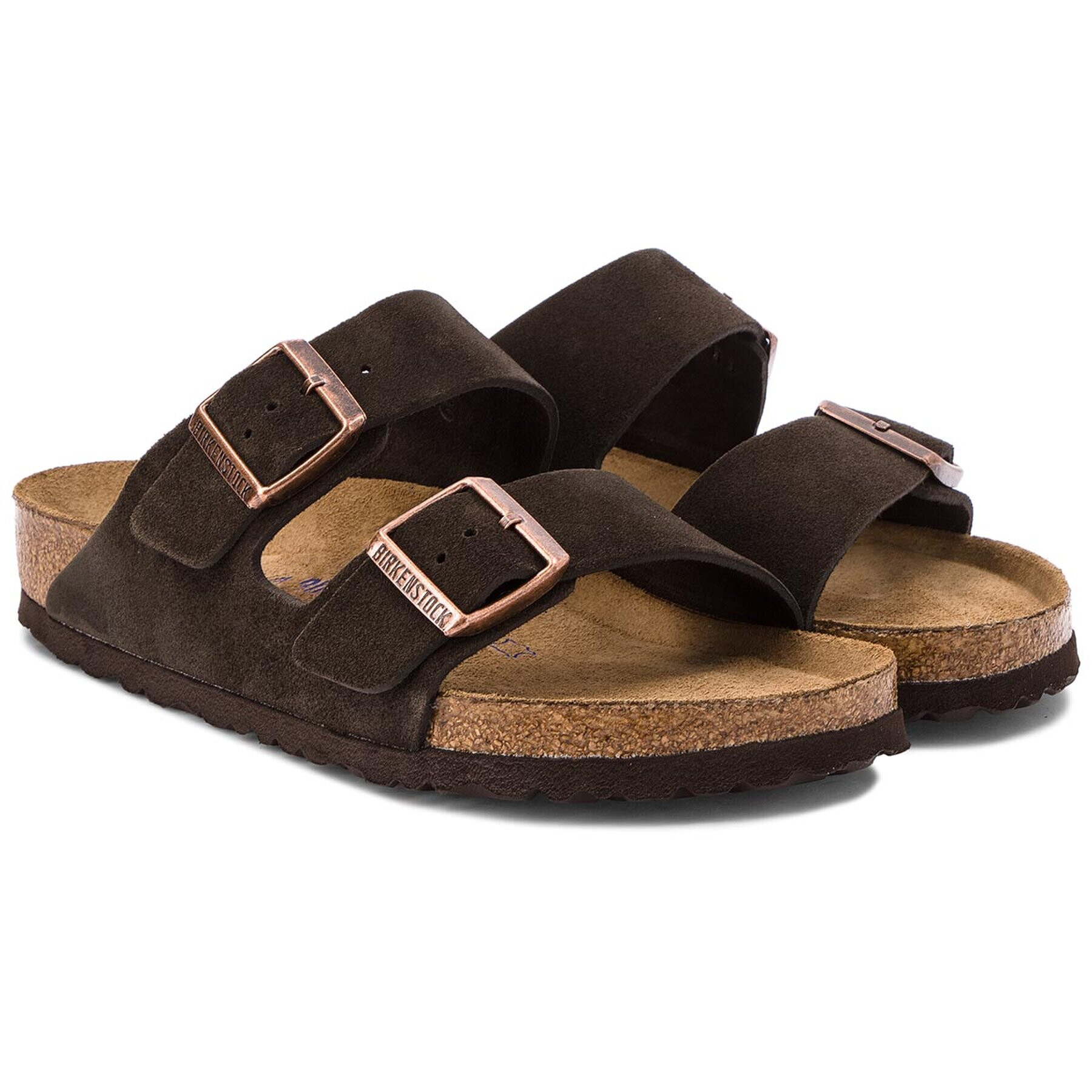 Birkenstock Natikači Arizona Bs 0951311 Rjava - Pepit.si