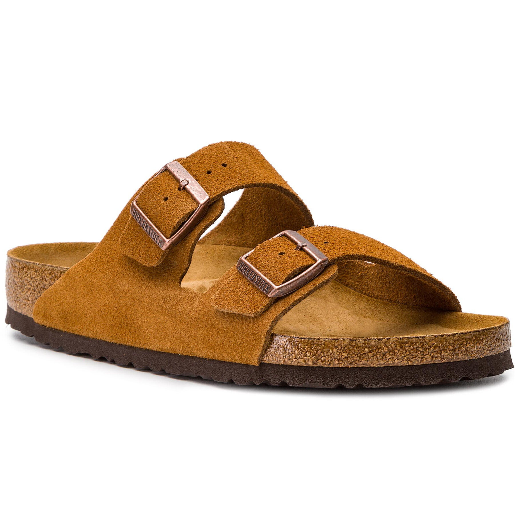 Birkenstock Natikači Arizona Bs 1009526 Rjava - Pepit.si