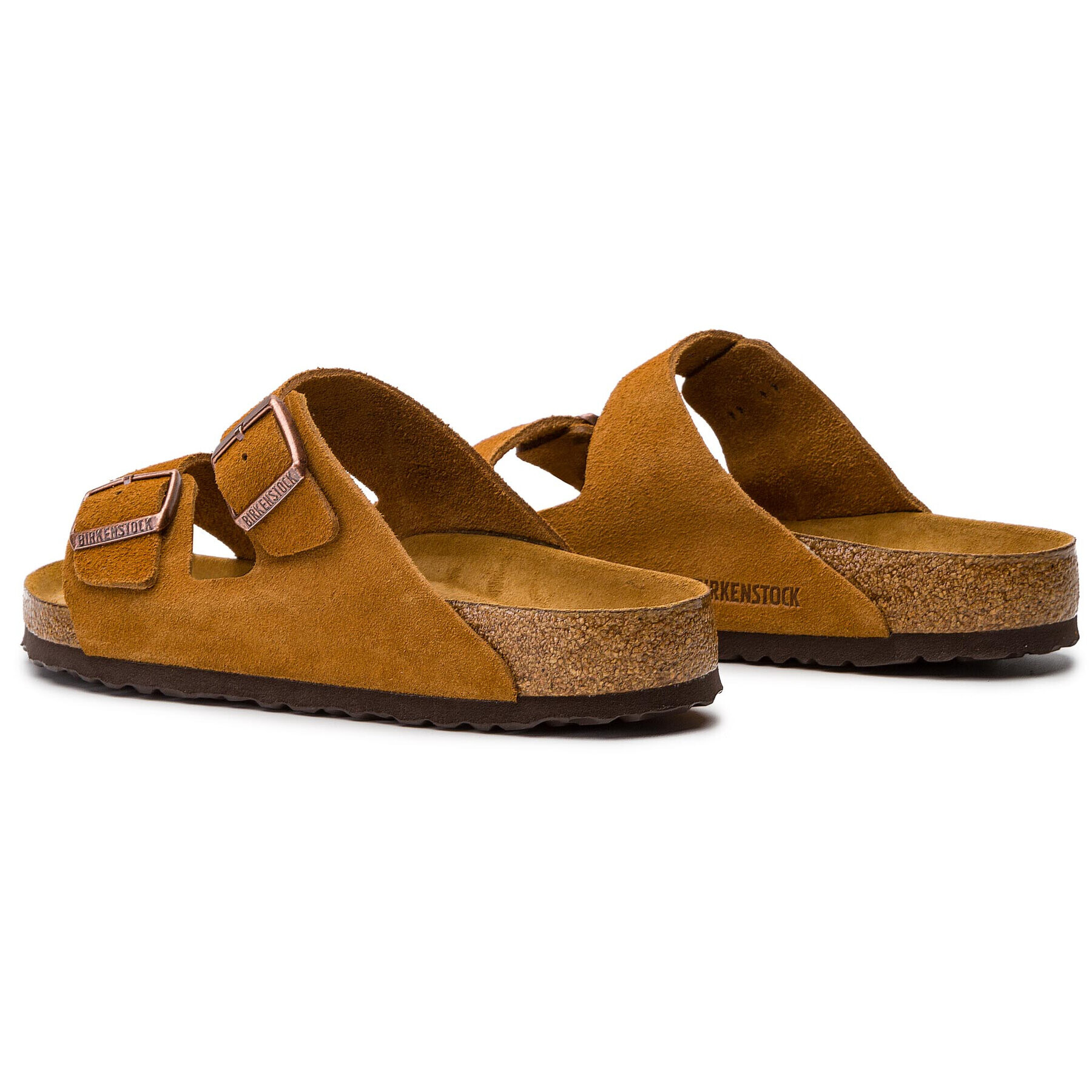 Birkenstock Natikači Arizona Bs 1009526 Rjava - Pepit.si